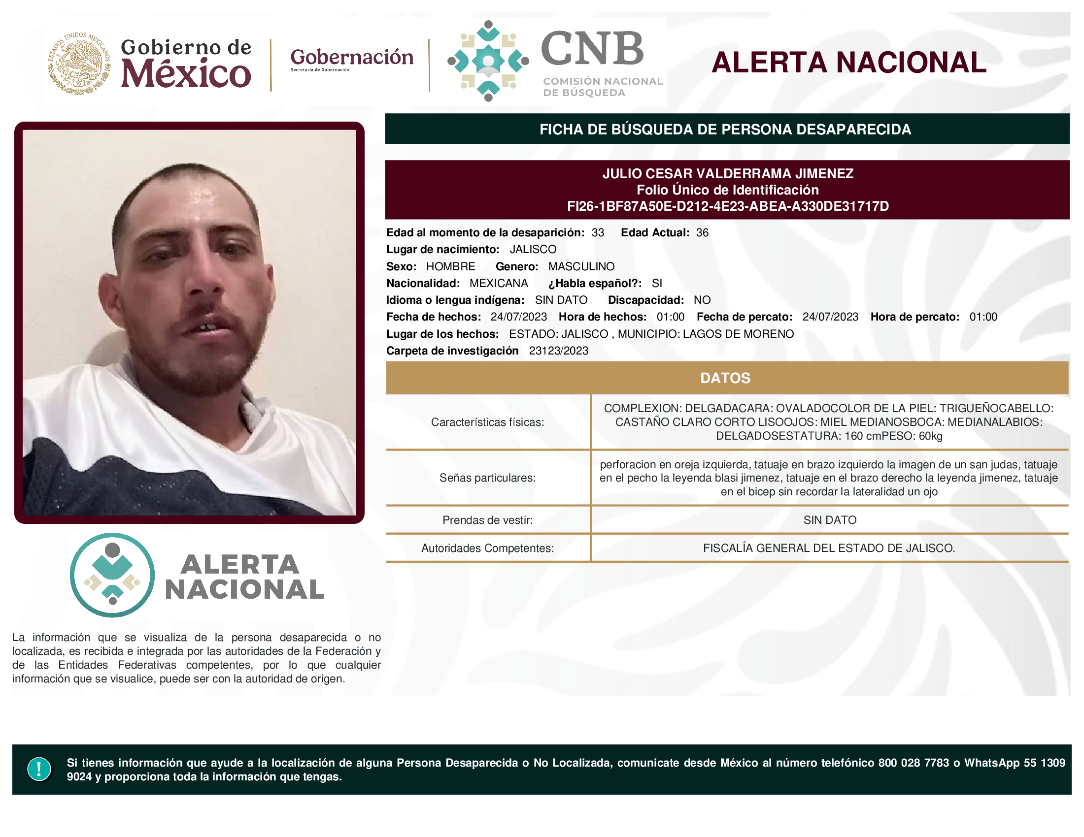 JULIO CESAR VALDERRAMA JIMENEZ