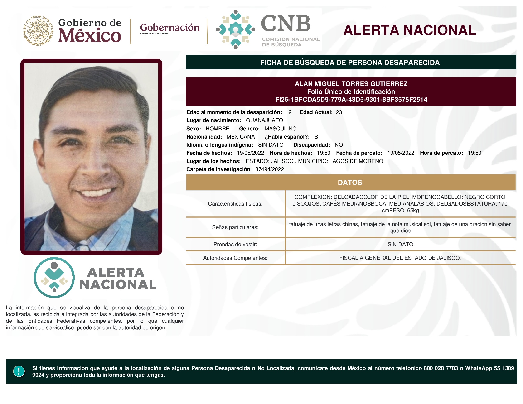 ALAN MIGUEL TORRES GUTIERREZ