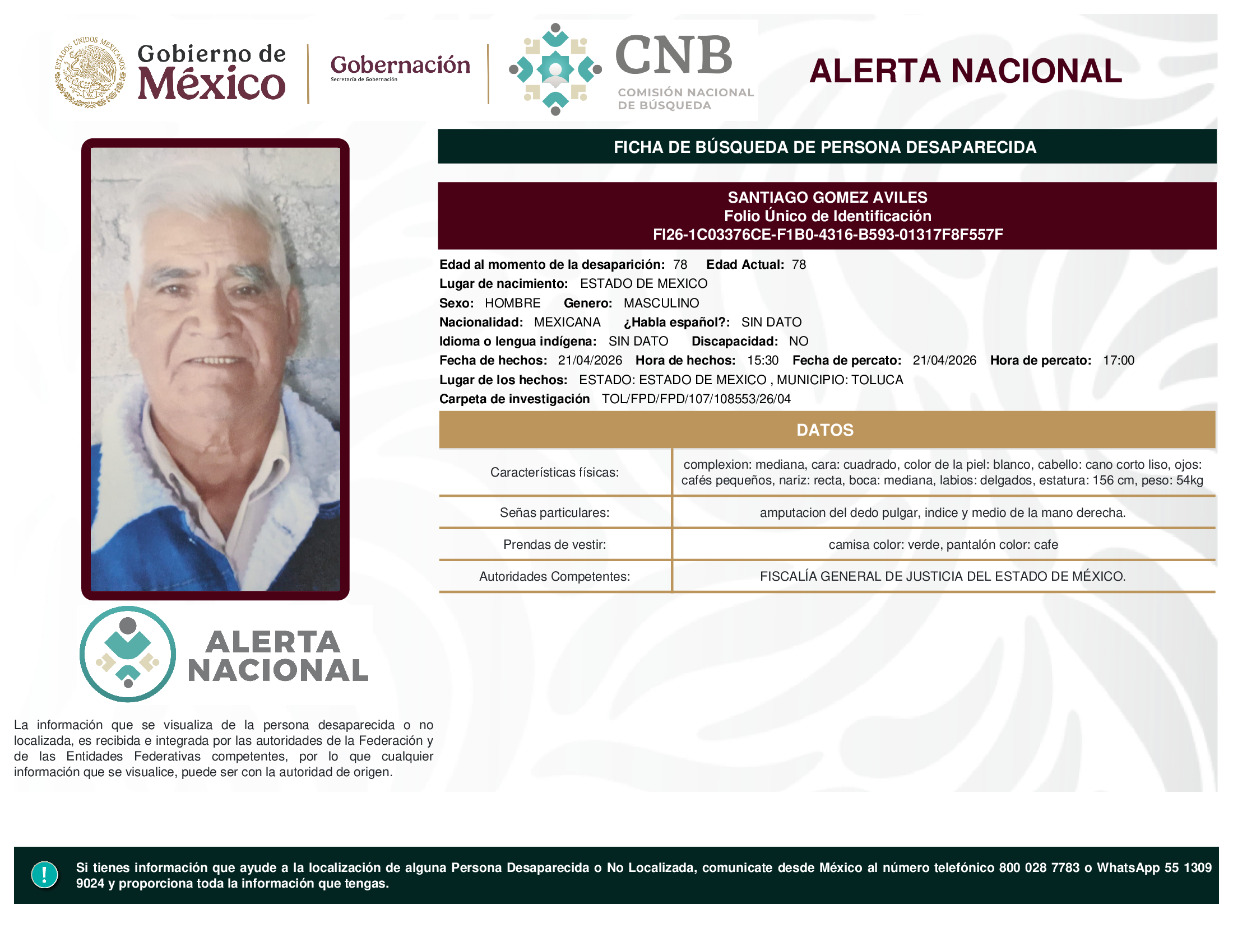 SANTIAGO GOMEZ AVILES