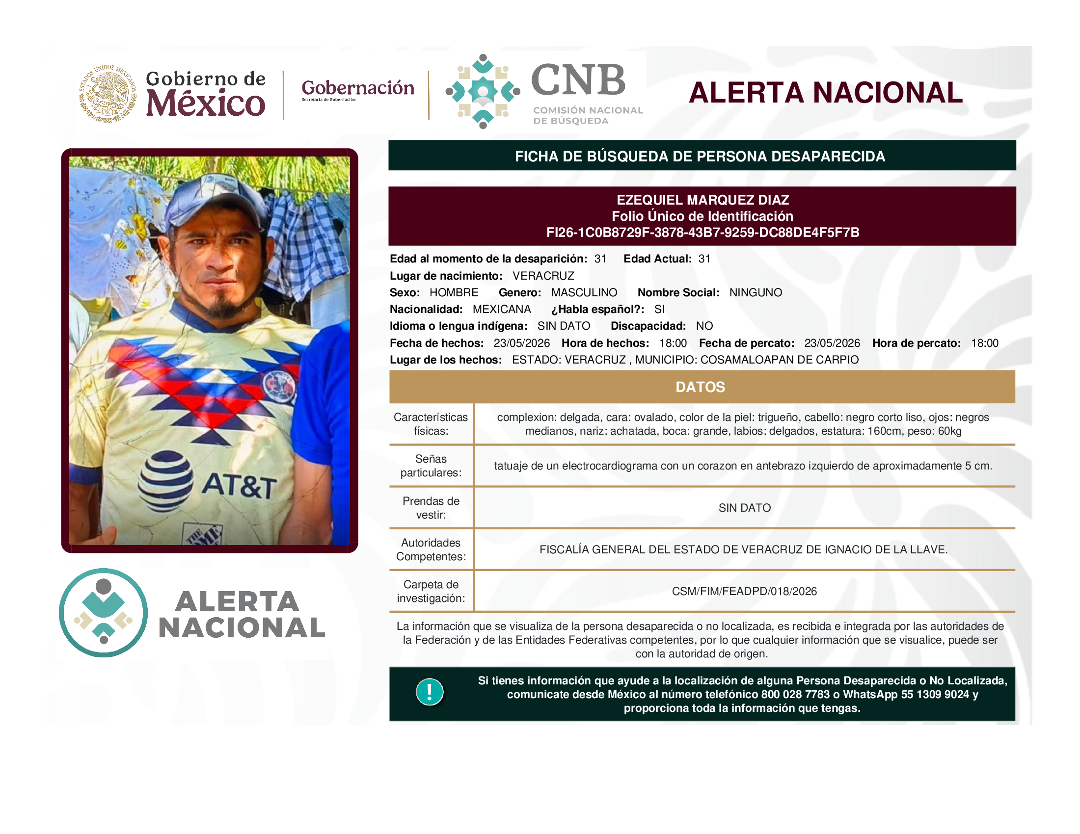 EZEQUIEL MARQUEZ DIAZ