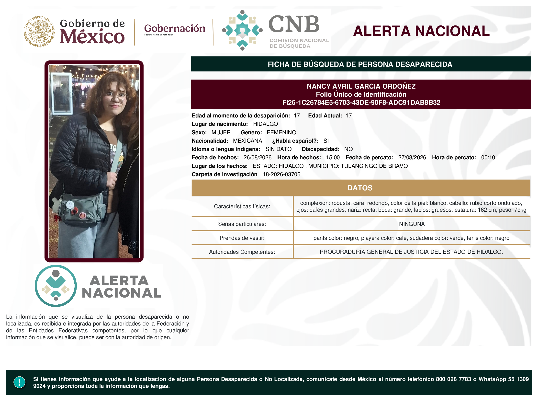 NANCY AVRIL GARCIA ORDOÑEZ