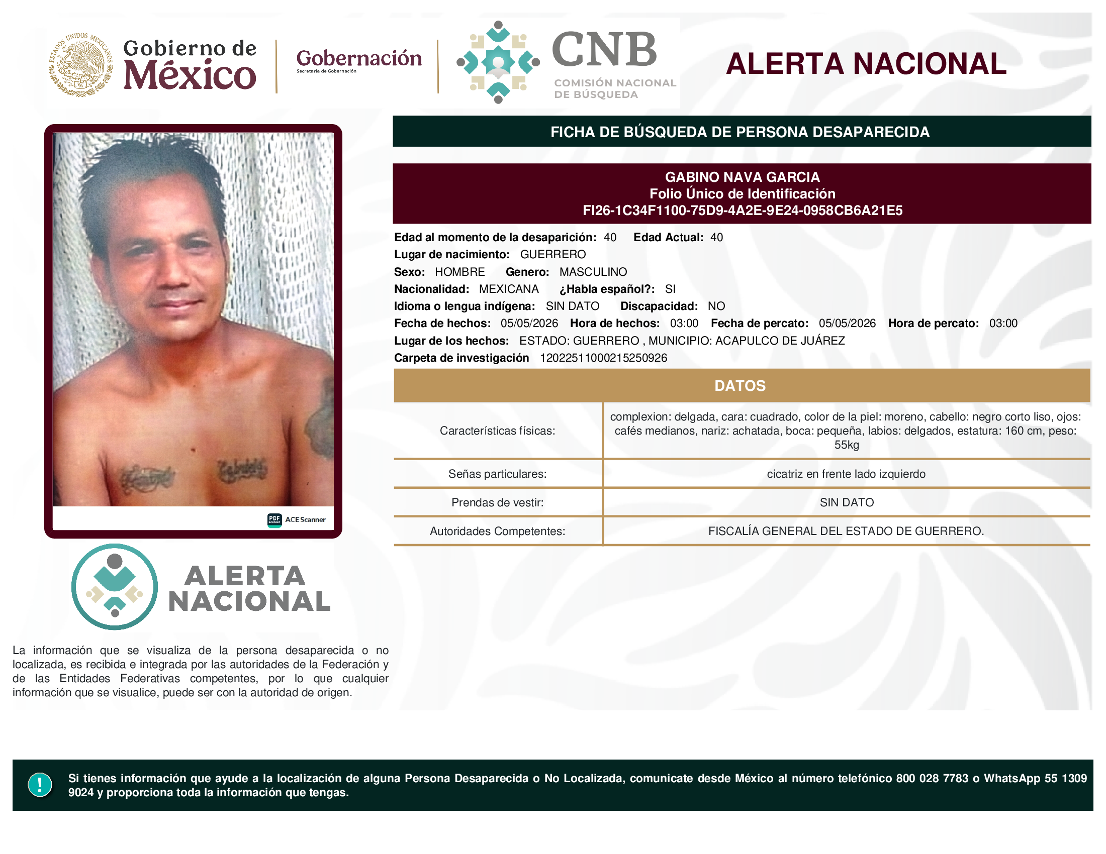 GABINO NAVA GARCIA