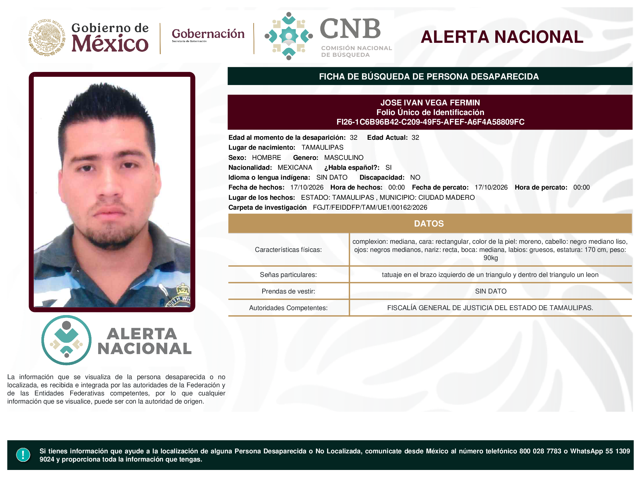 JOSE IVAN VEGA FERMIN