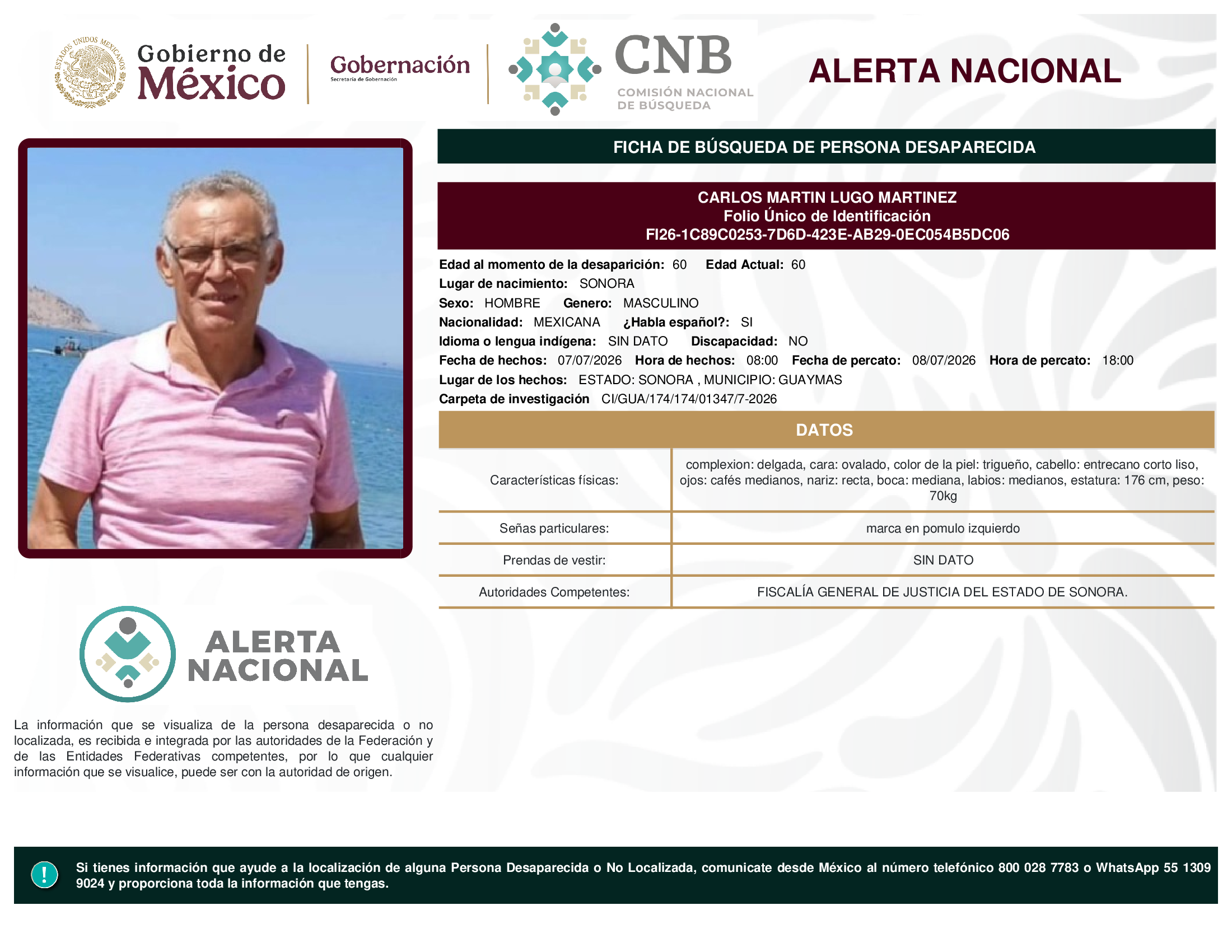 CARLOS MARTIN LUGO MARTINEZ