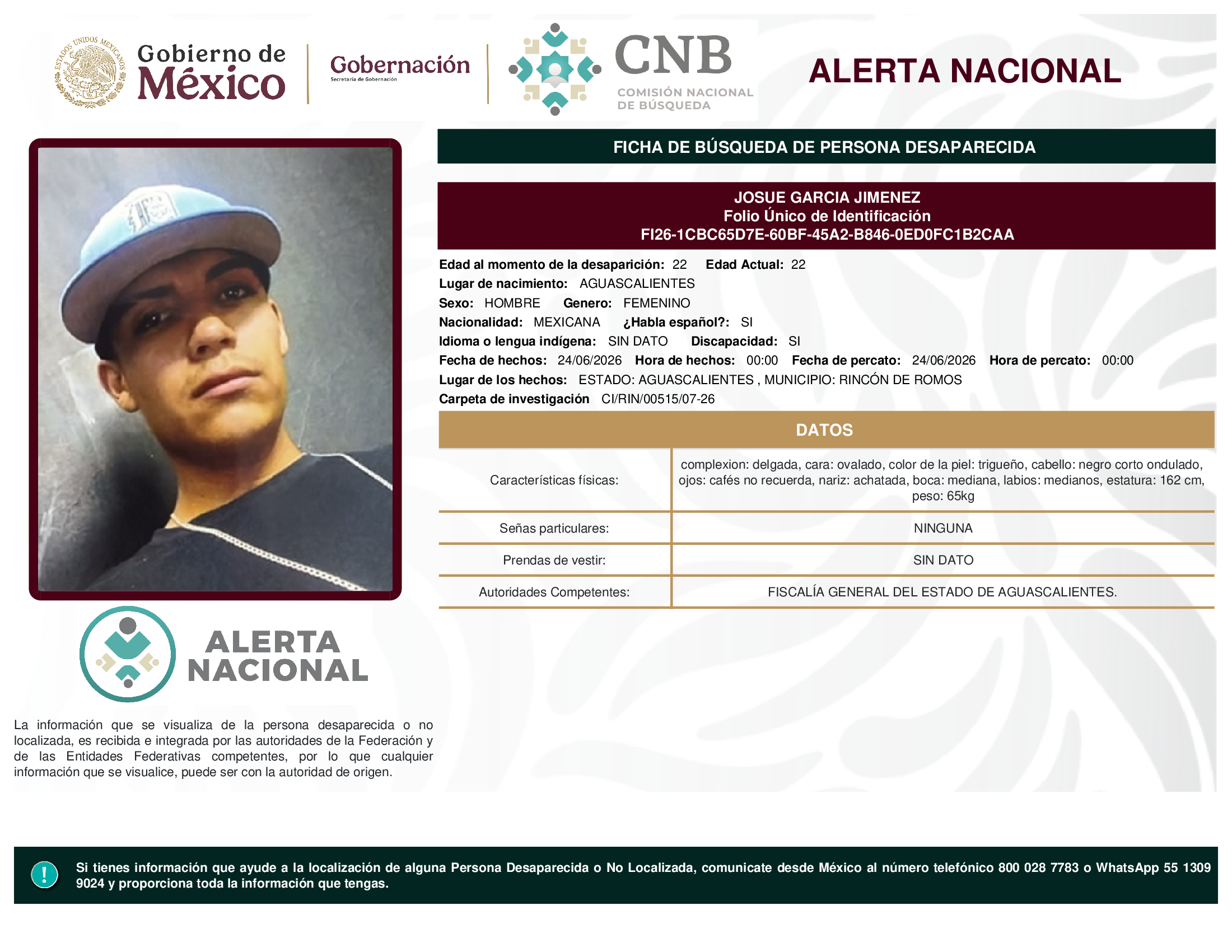 JOSUE GARCIA JIMENEZ