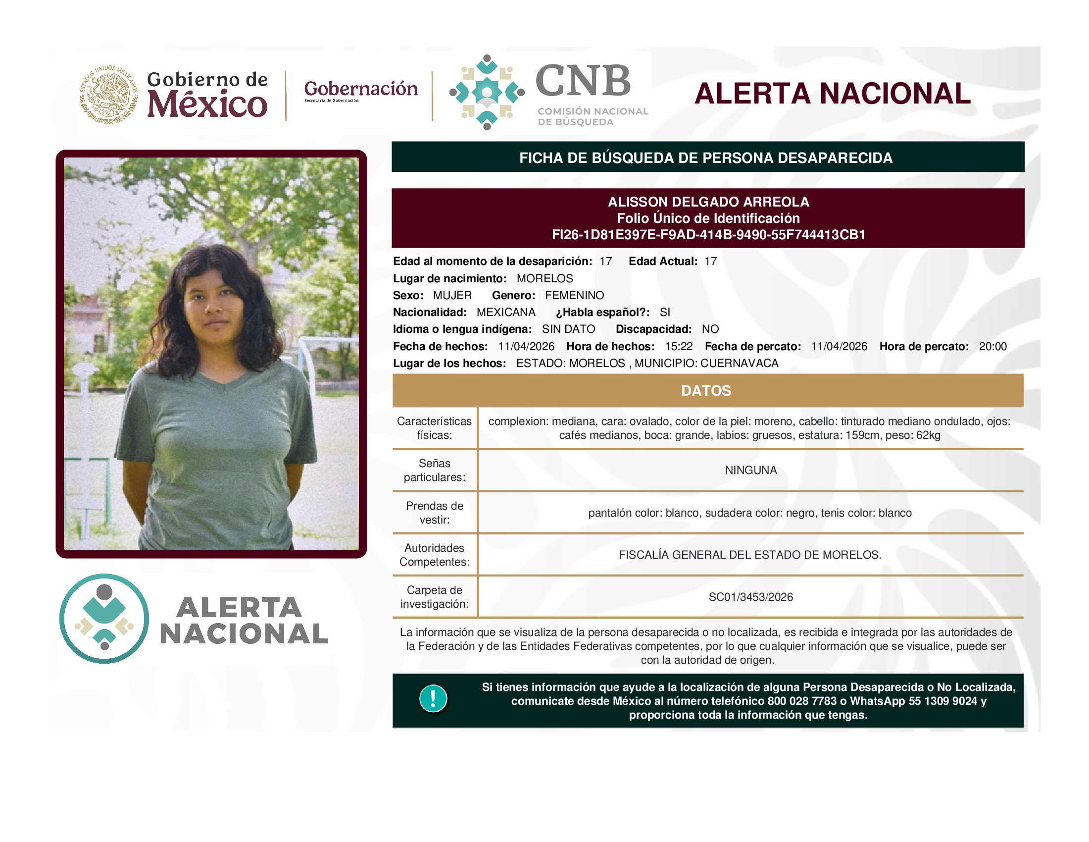 ALISSON DELGADO ARREOLA