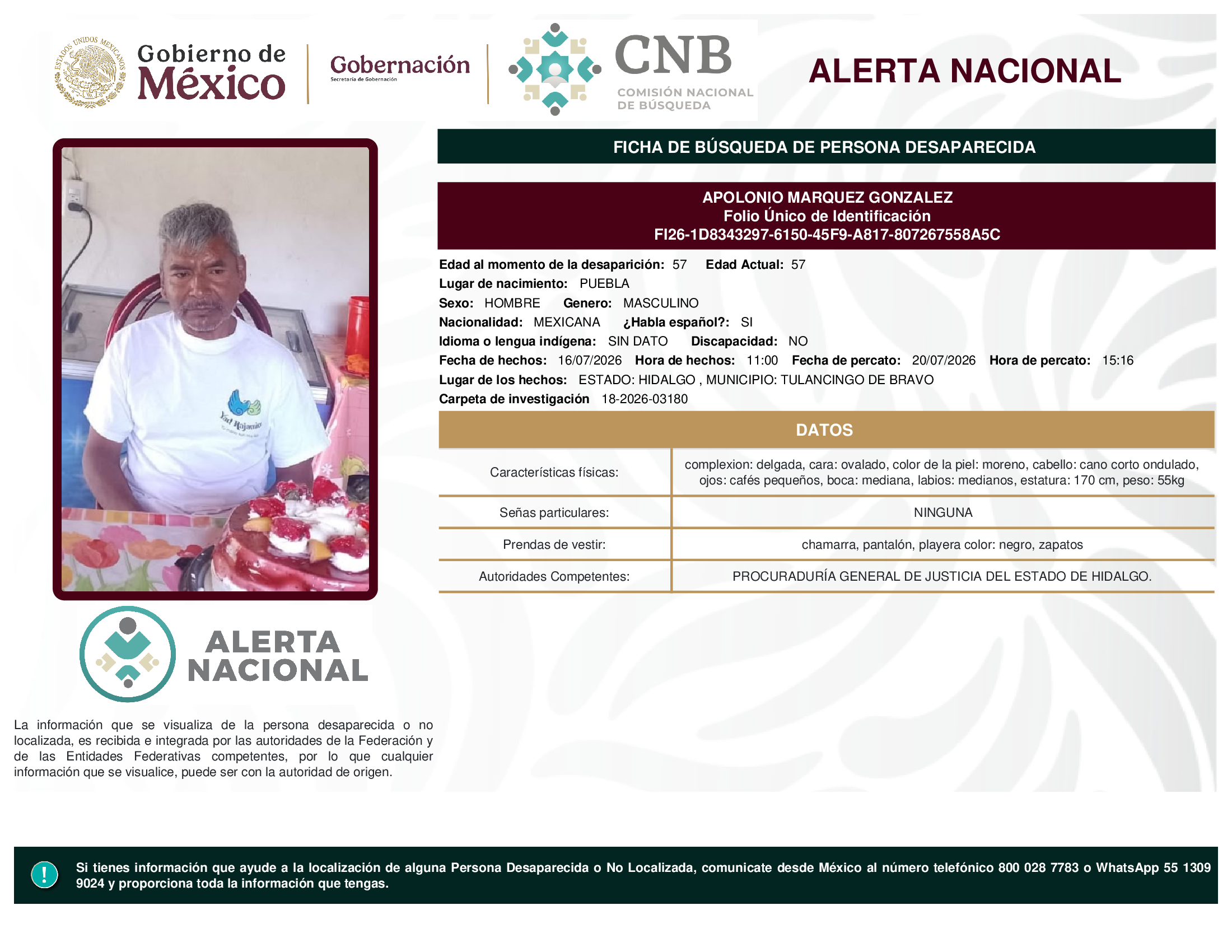 APOLONIO MARQUEZ GONZALEZ