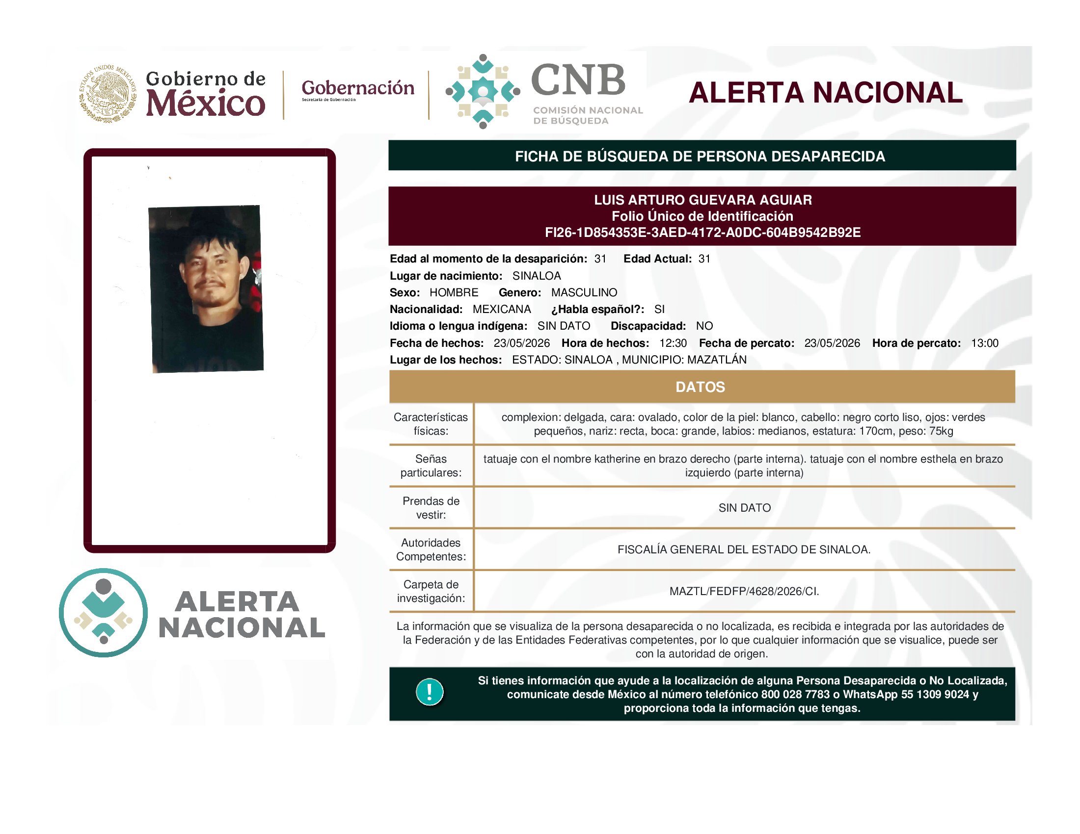 LUIS ARTURO GUEVARA AGUIAR