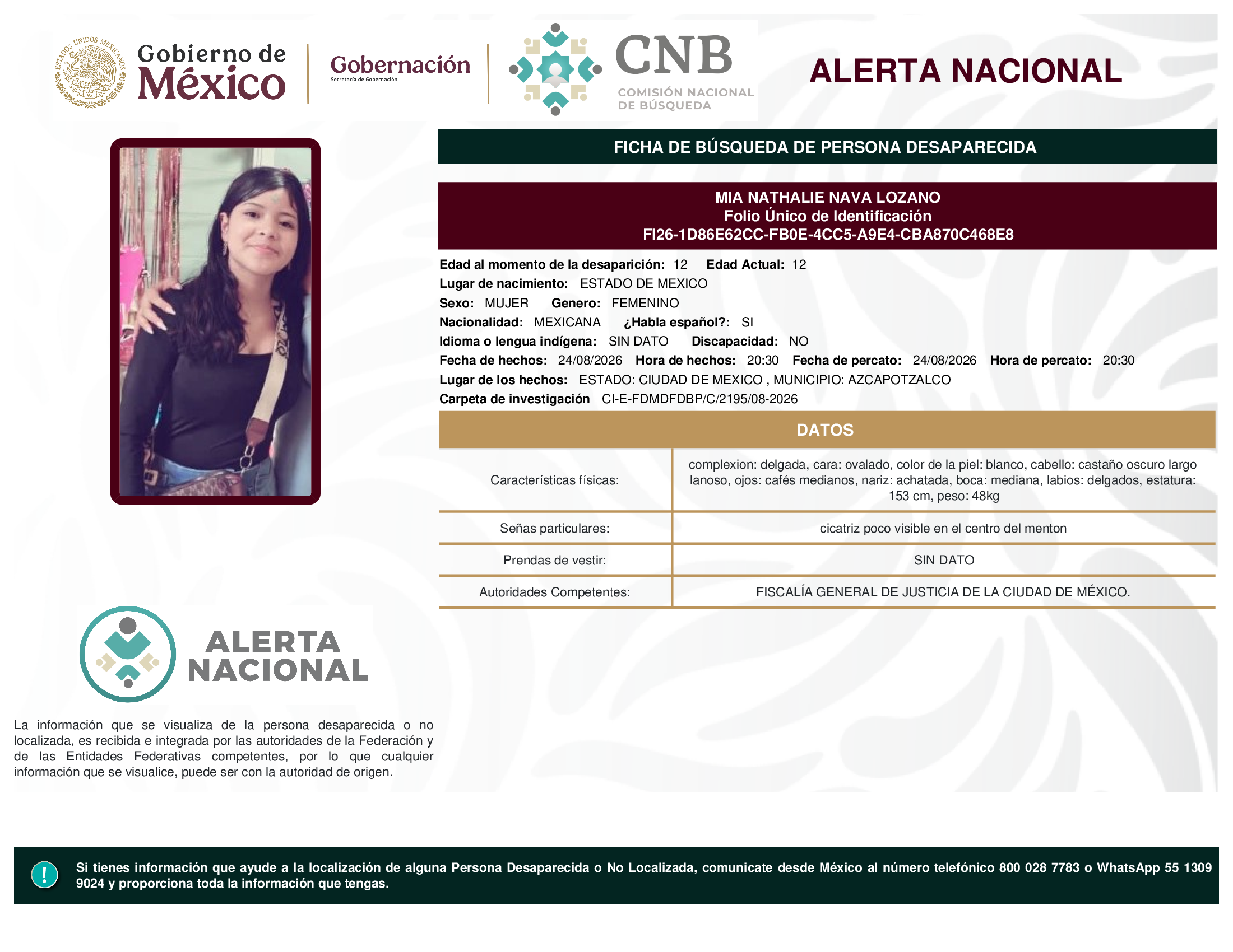 MIA NATHALIE NAVA LOZANO