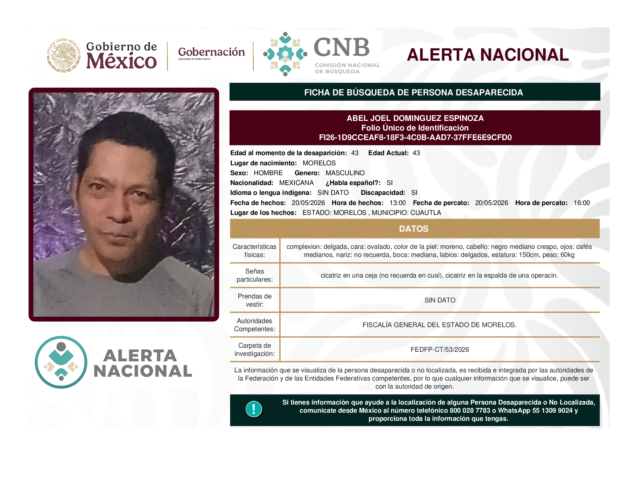 ABEL JOEL DOMINGUEZ ESPINOZA