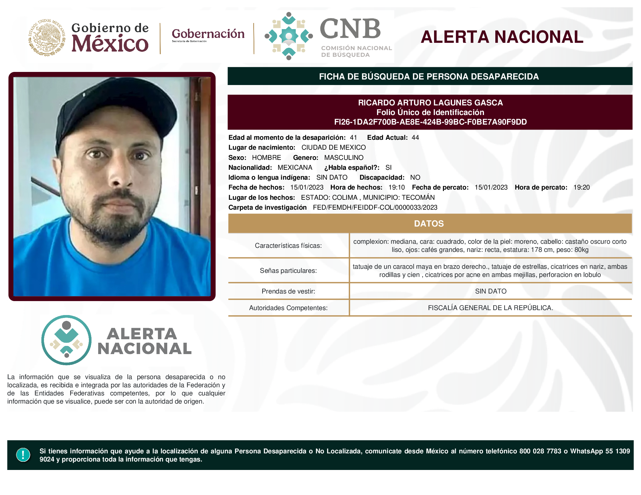 RICARDO ARTURO LAGUNES GASCA