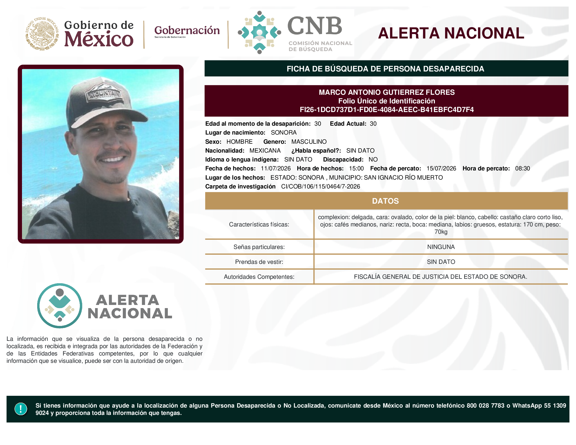 MARCO ANTONIO GUTIERREZ FLORES