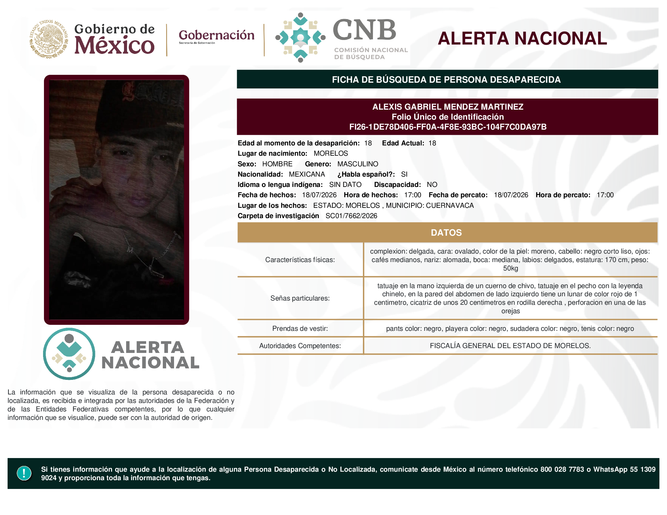 ALEXIS GABRIEL MENDEZ MARTINEZ