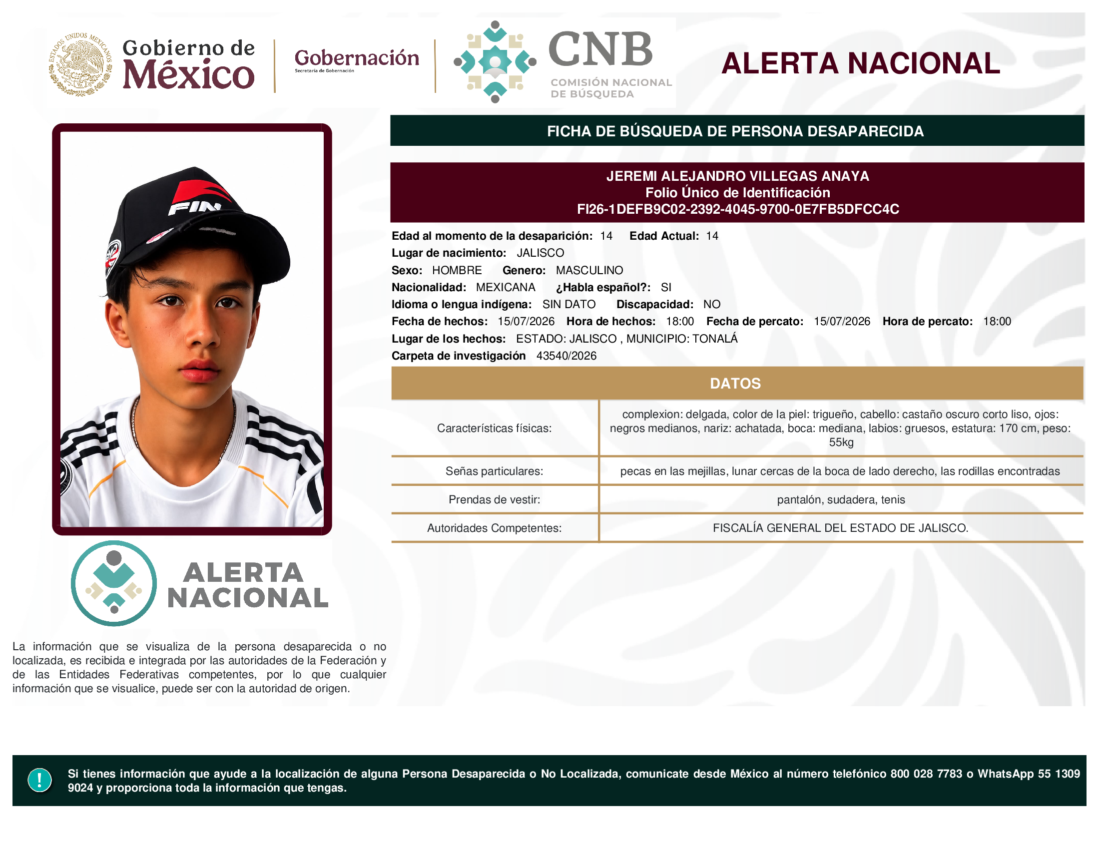 JEREMI ALEJANDRO VILLEGAS ANAYA