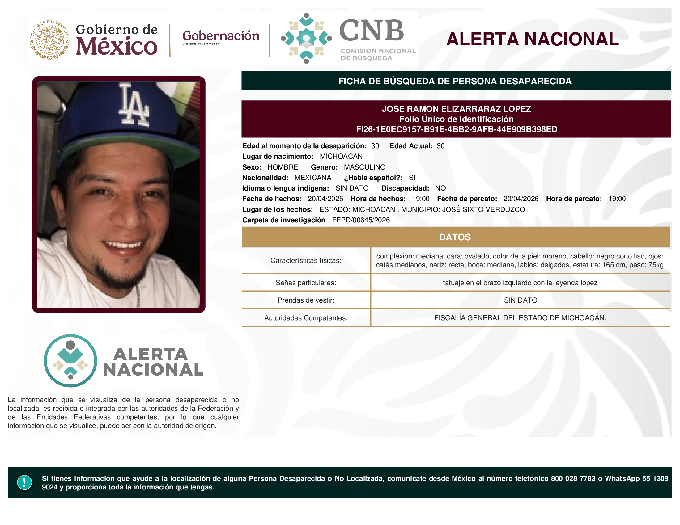 JOSE RAMON ELIZARRARAZ LOPEZ