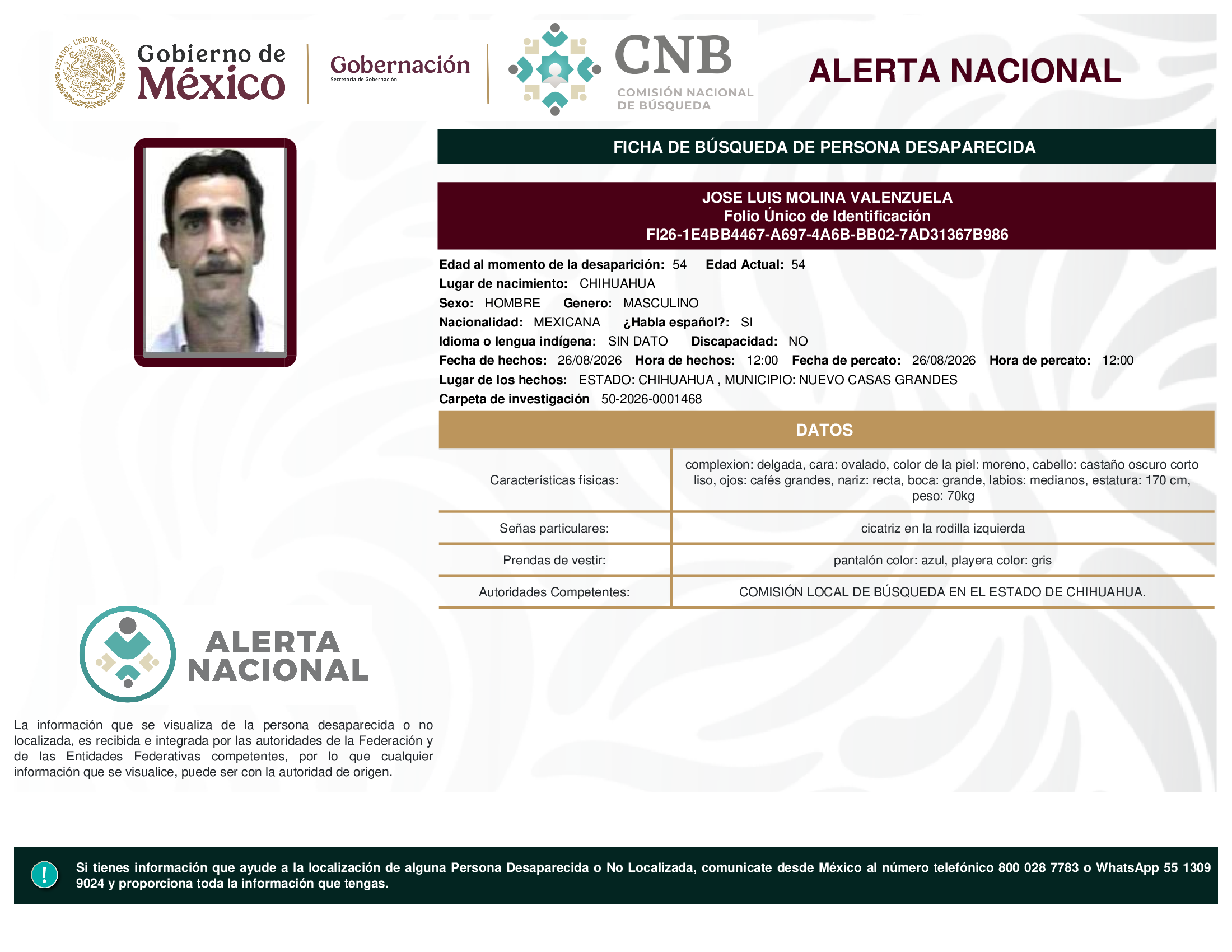 JOSE LUIS MOLINA VALENZUELA