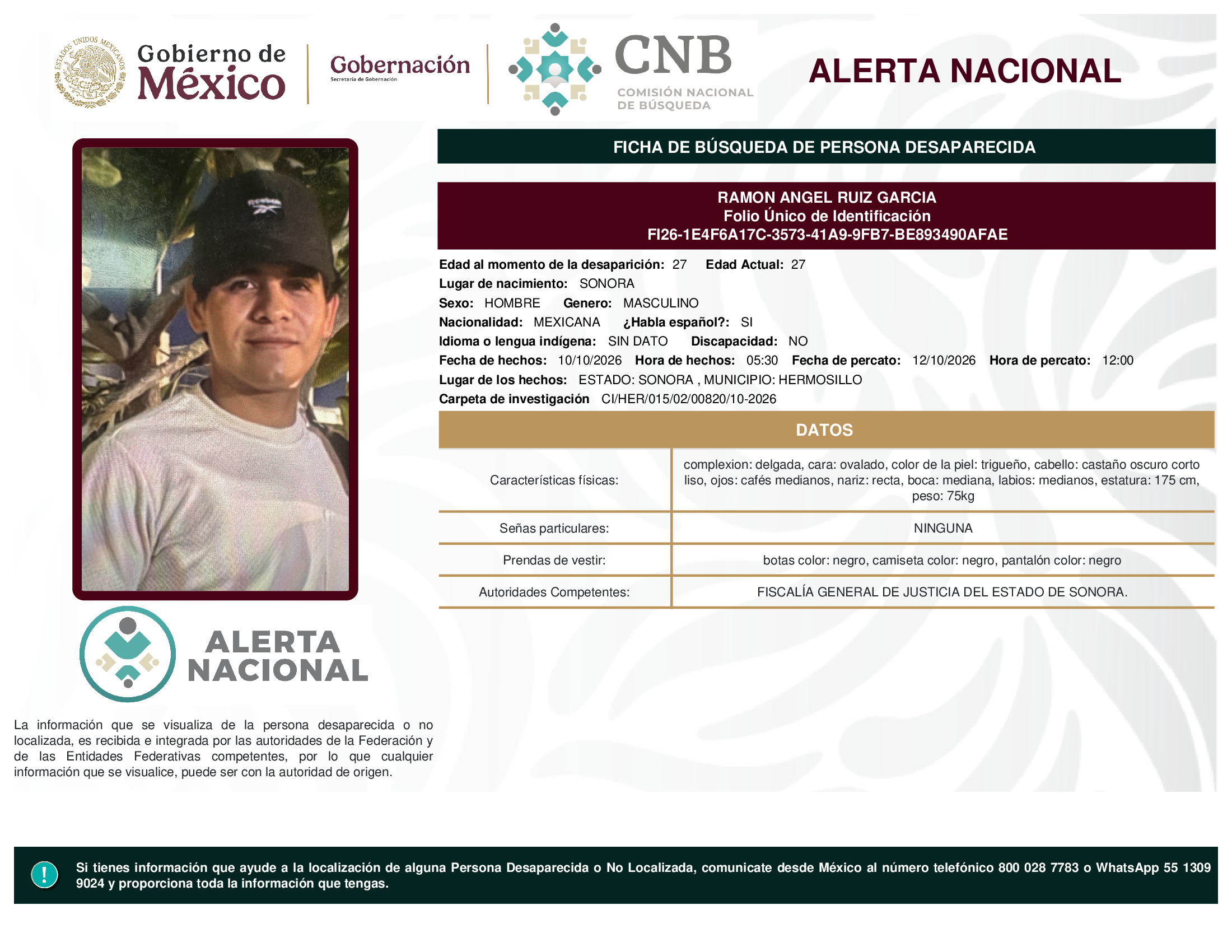 RAMON ANGEL RUIZ GARCIA