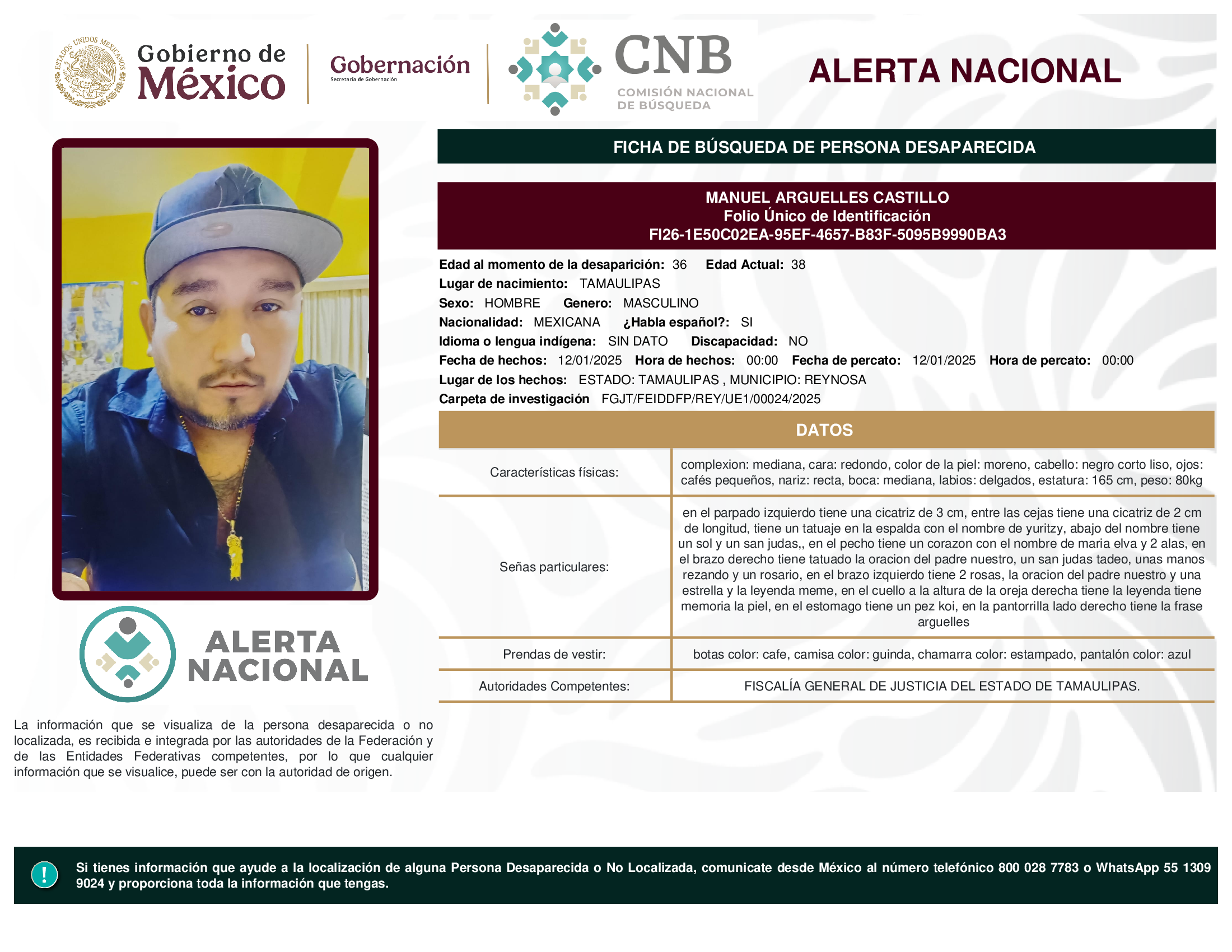 MANUEL ARGUELLES CASTILLO