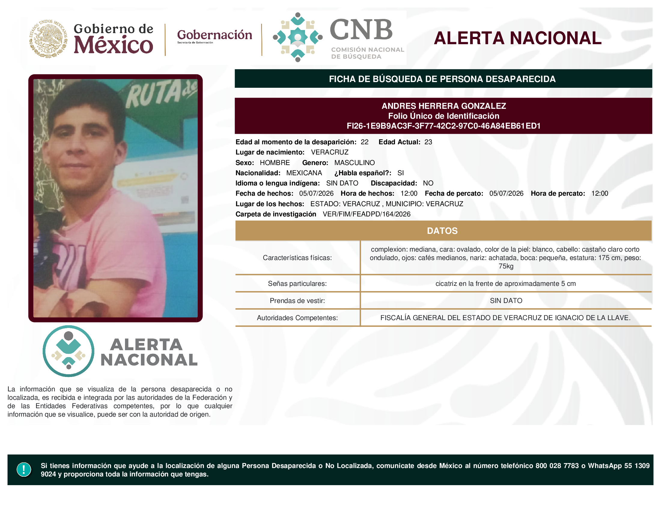 ANDRES HERRERA GONZALEZ