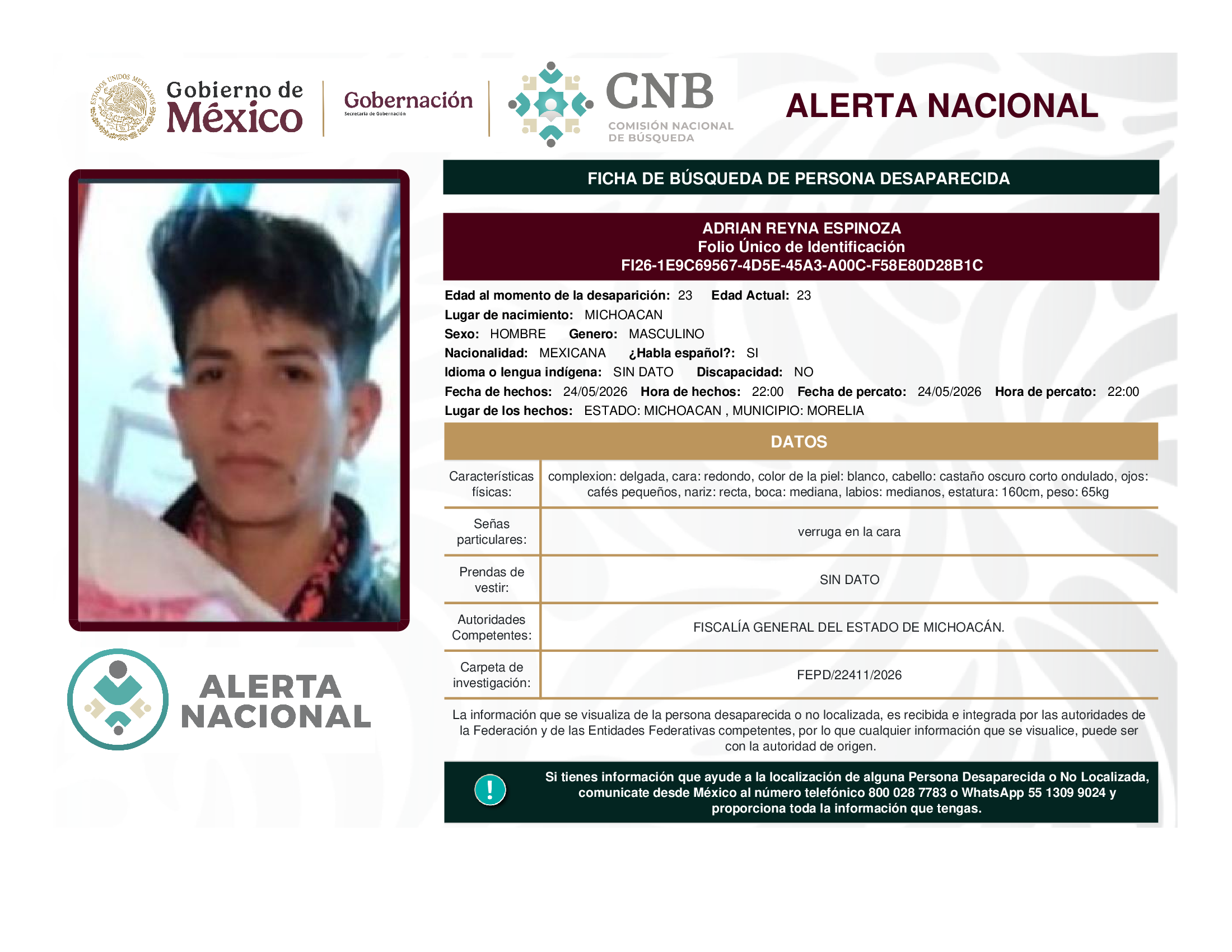 ADRIAN REYNA ESPINOZA