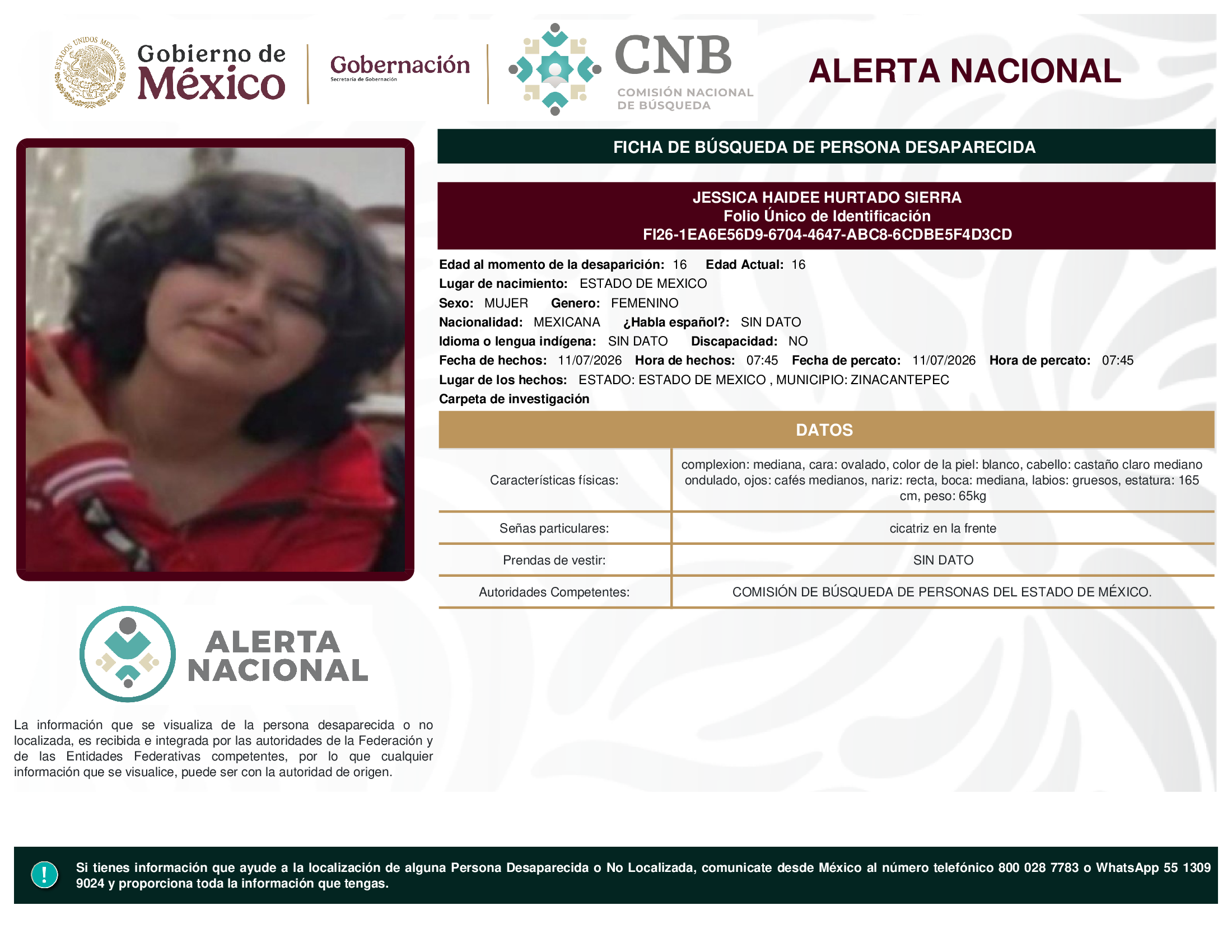 JESSICA HAIDEE HURTADO SIERRA