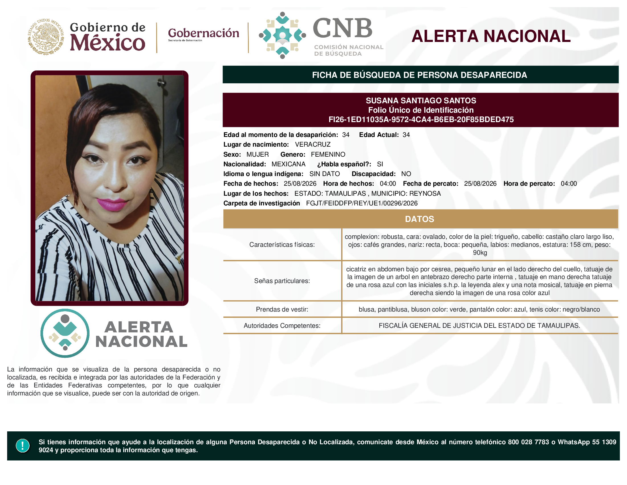SUSANA SANTIAGO SANTOS