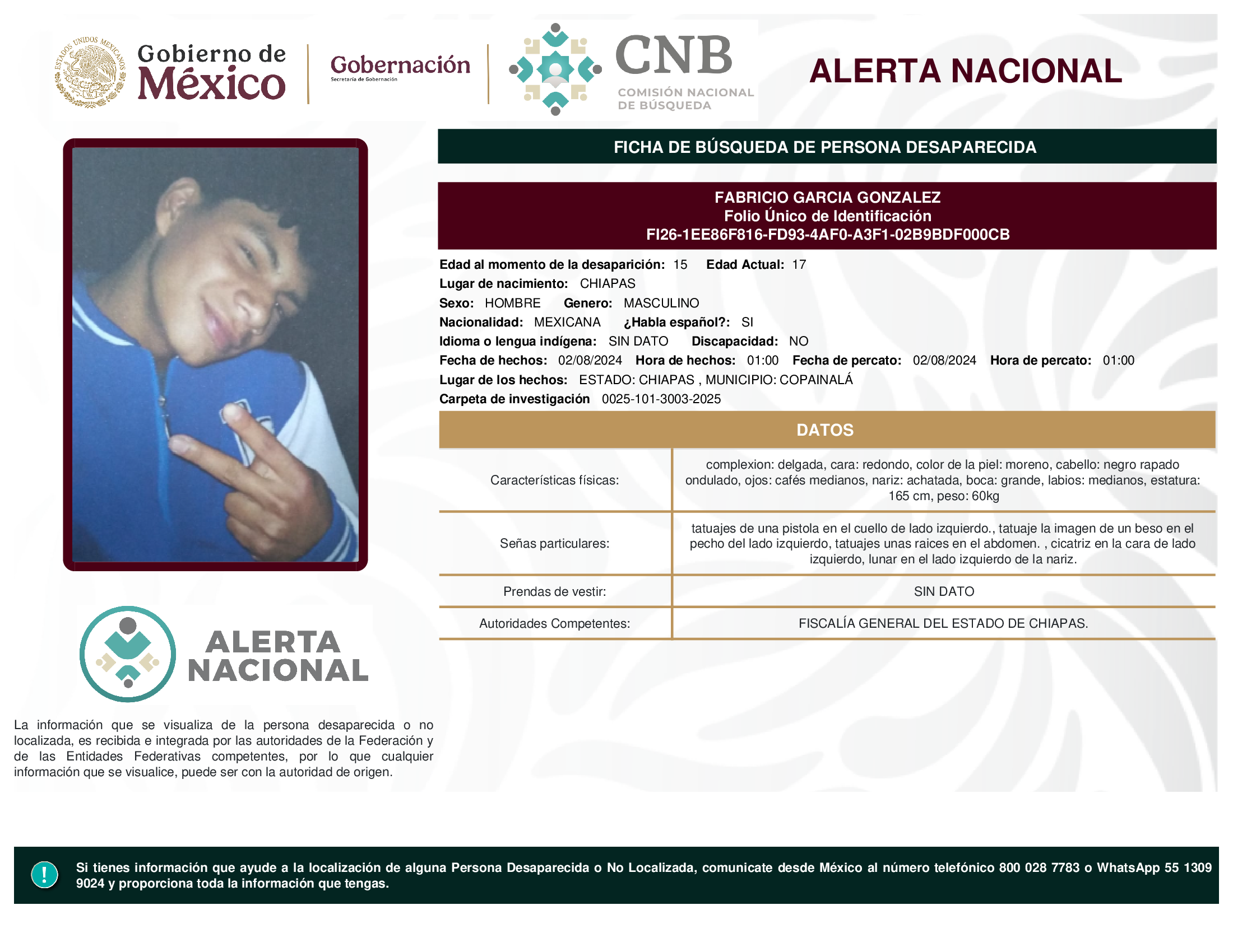FABRICIO GARCIA GONZALEZ