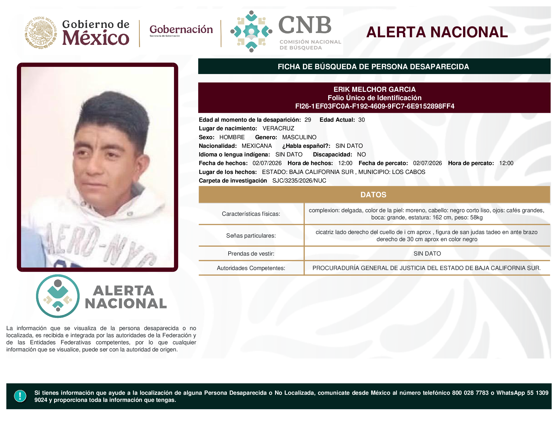 ERIK MELCHOR GARCIA