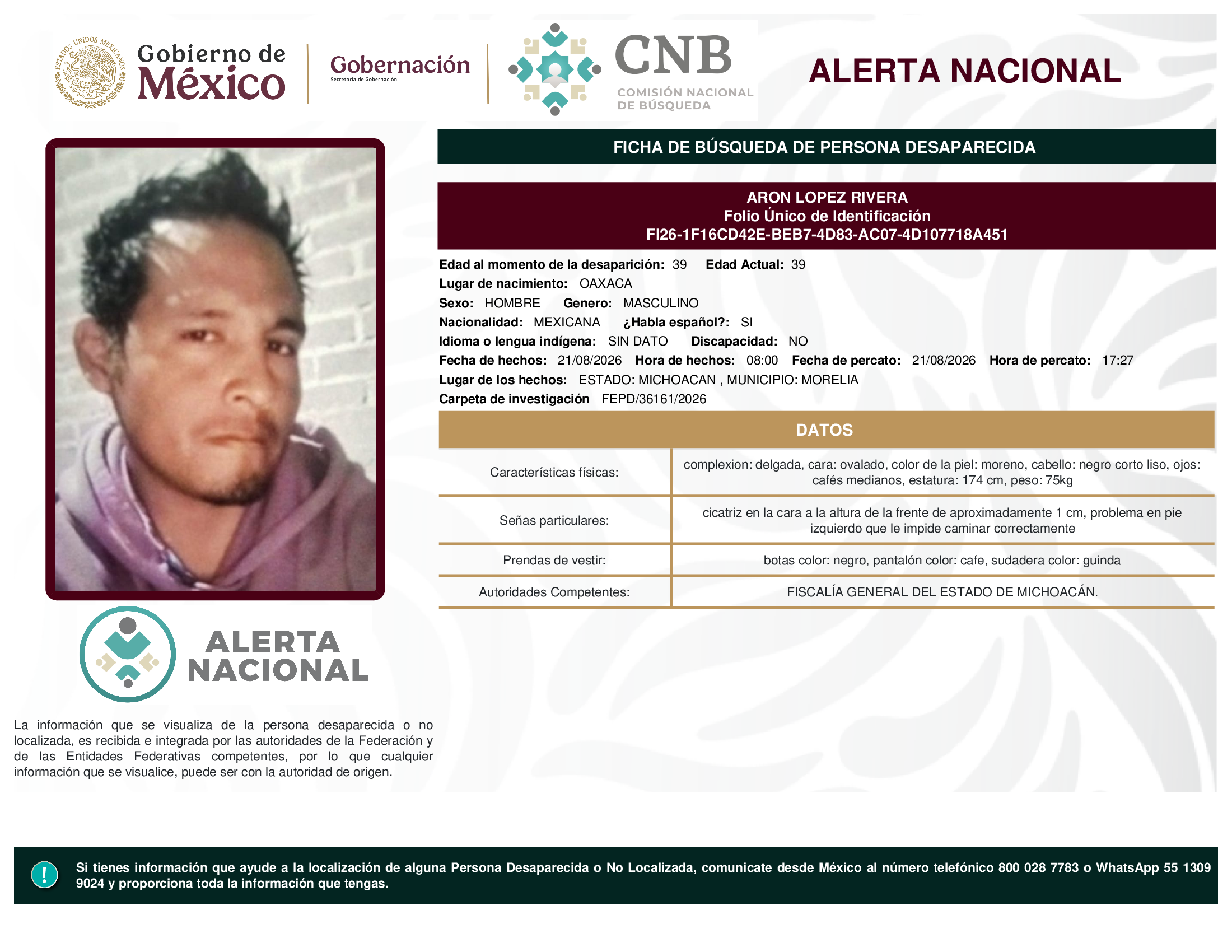 ARON LOPEZ RIVERA