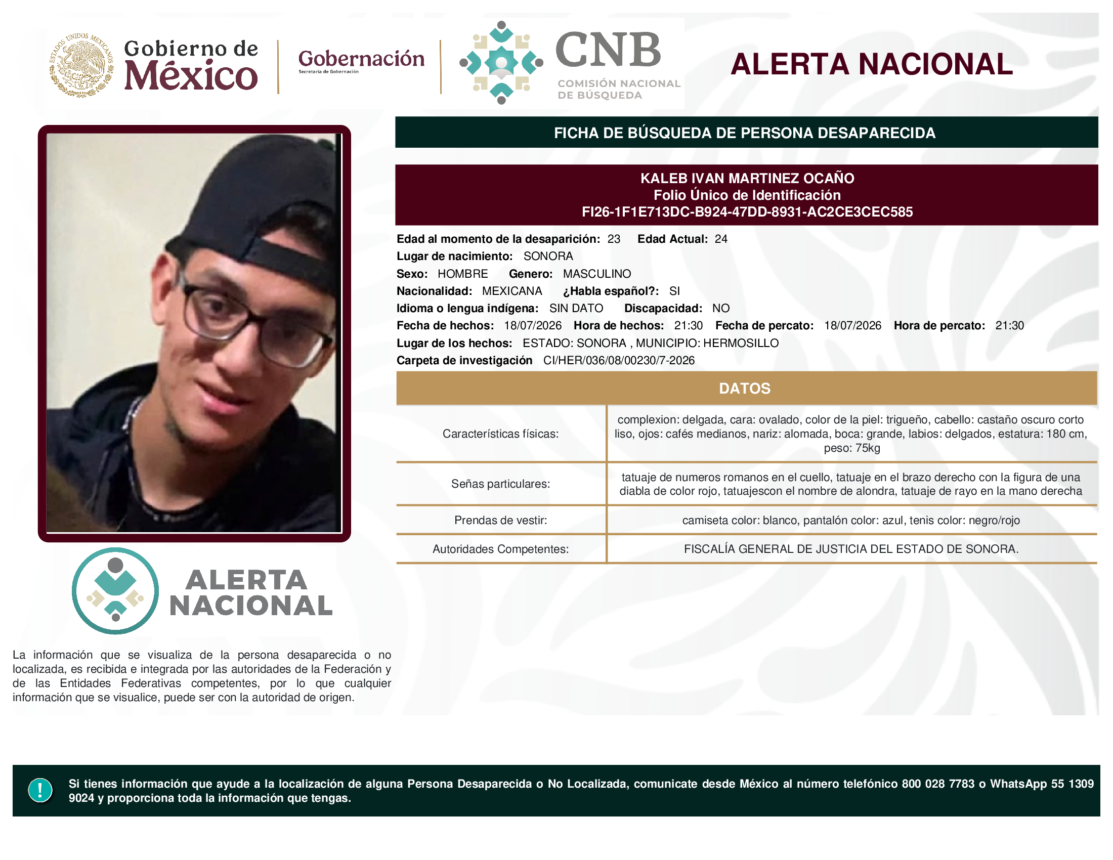 KALEB IVAN MARTINEZ OCAÑO