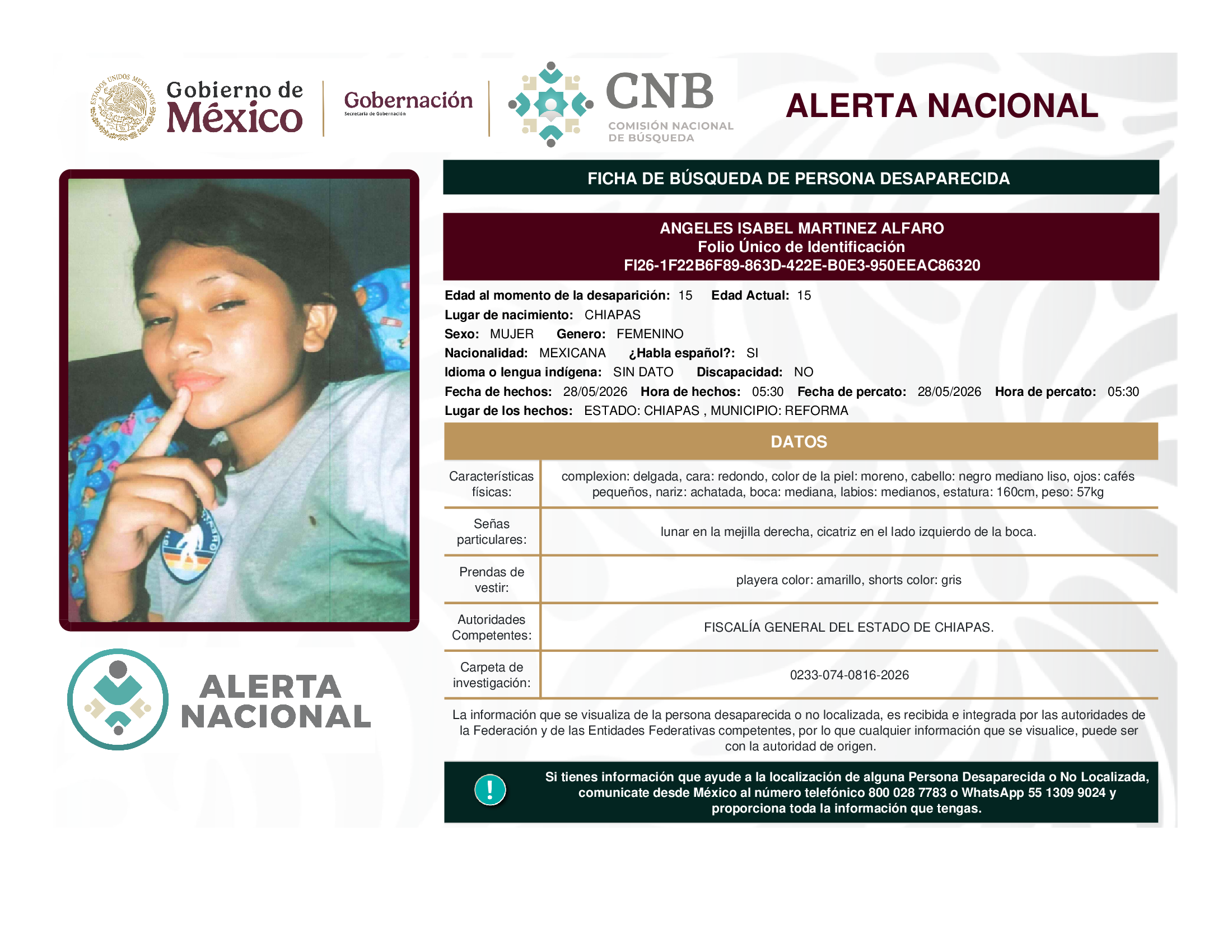 ANGELES ISABEL MARTINEZ ALFARO