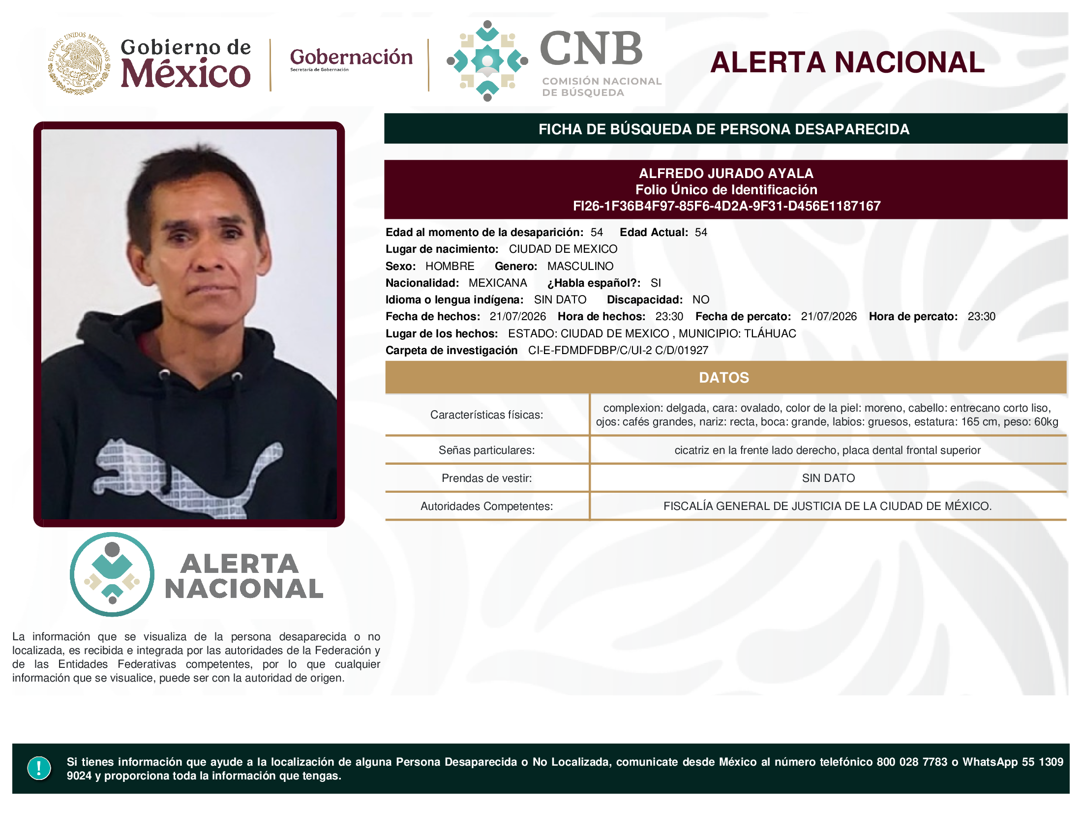 ALFREDO JURADO AYALA