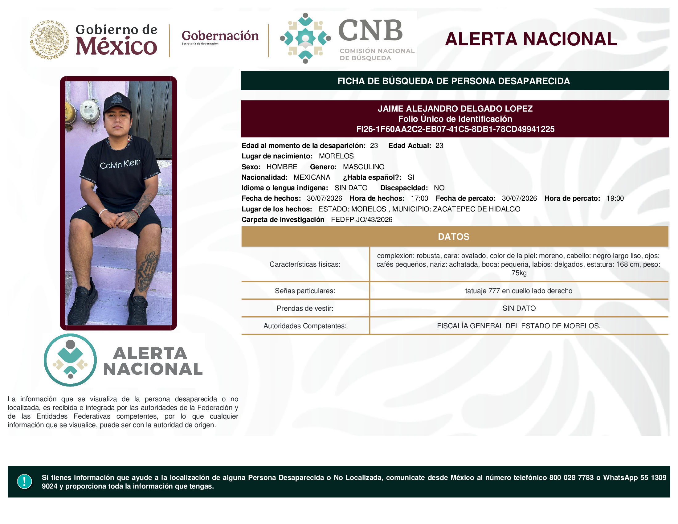 JAIME ALEJANDRO DELGADO LOPEZ