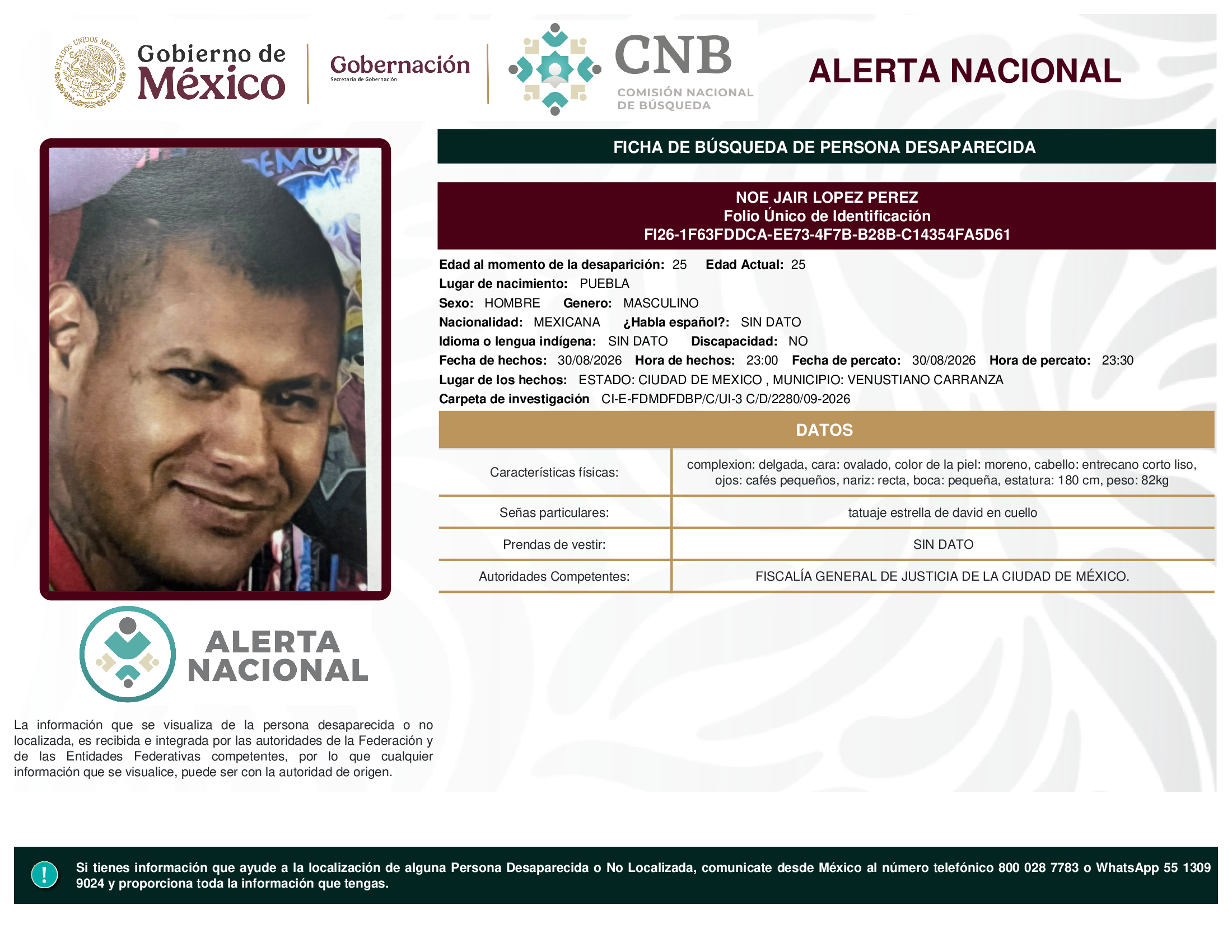 NOE JAIR LOPEZ PEREZ