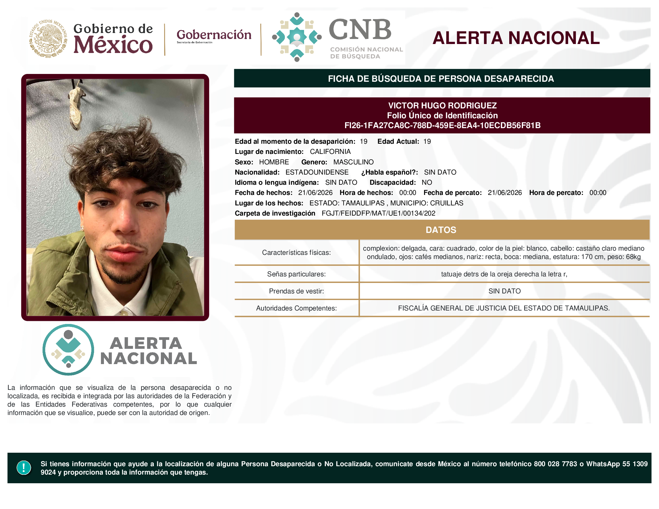 VICTOR HUGO RODRIGUEZ