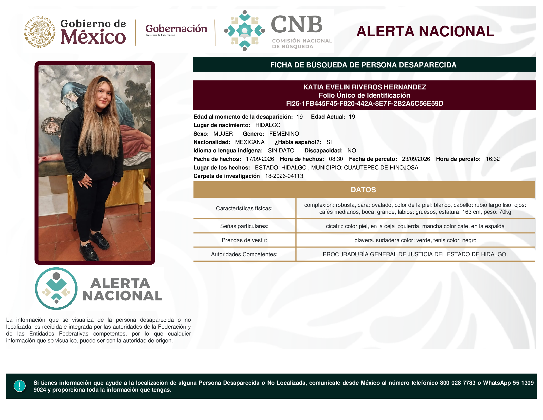 KATIA EVELIN RIVEROS HERNANDEZ