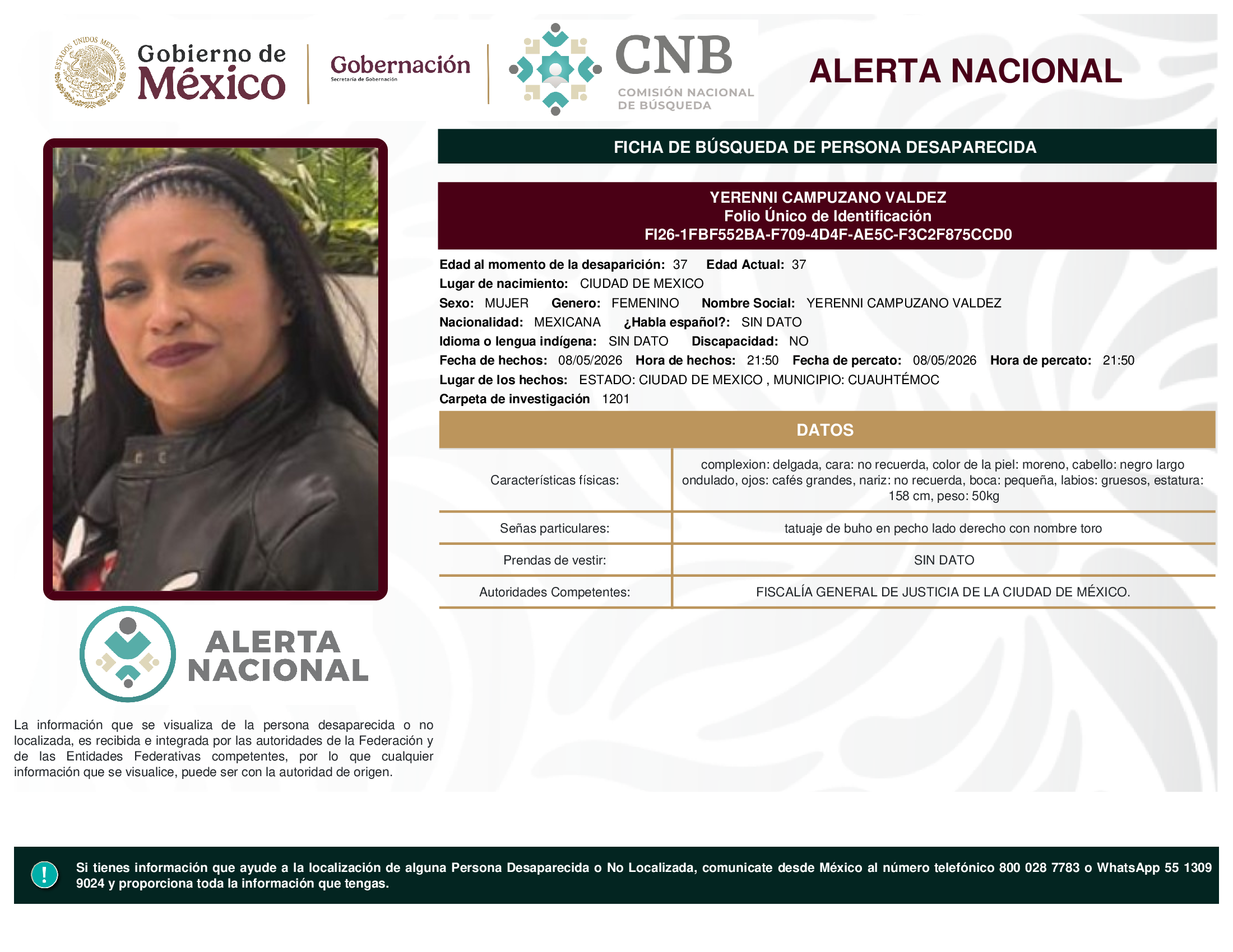 YERENNI CAMPUZANO VALDEZ
