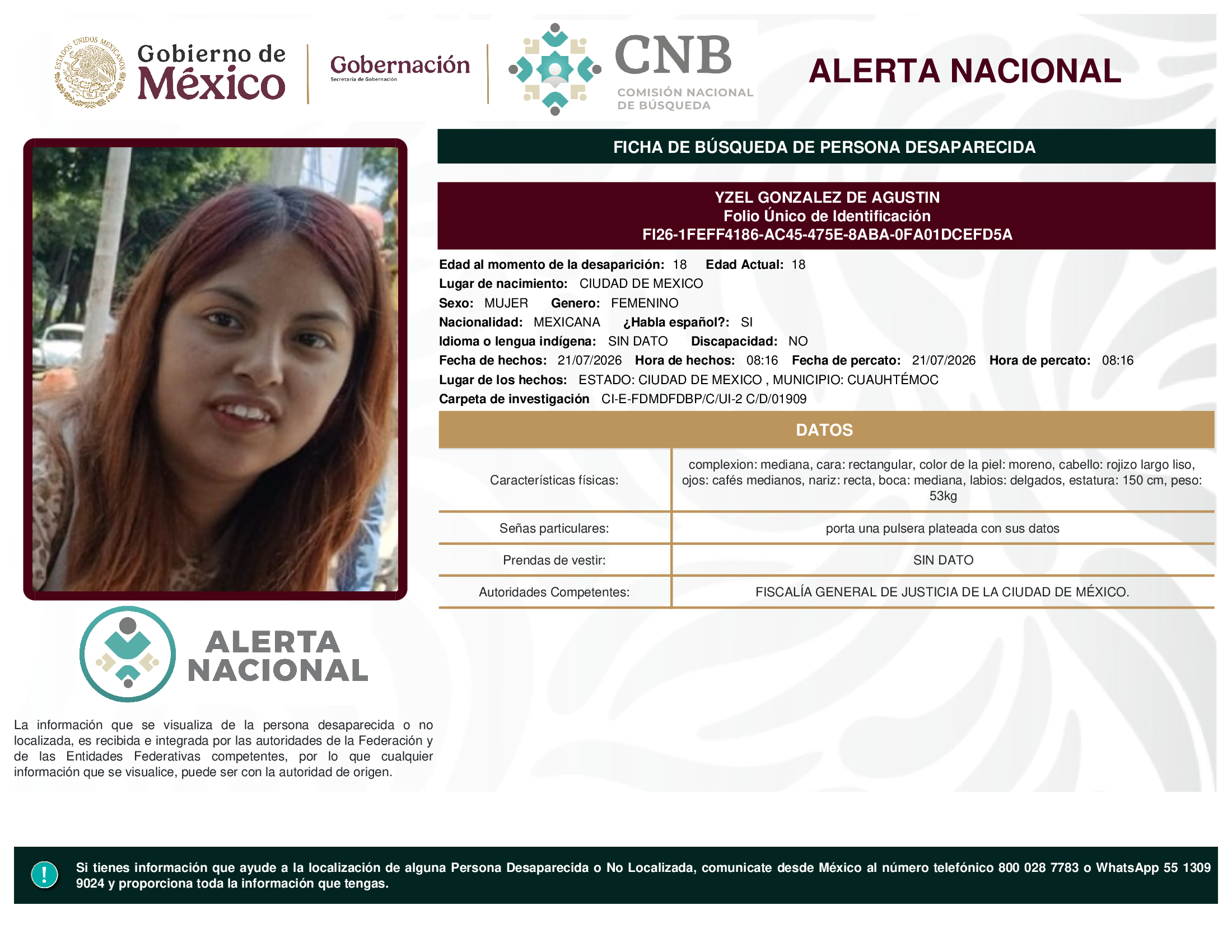 YZEL GONZALEZ DE AGUSTIN