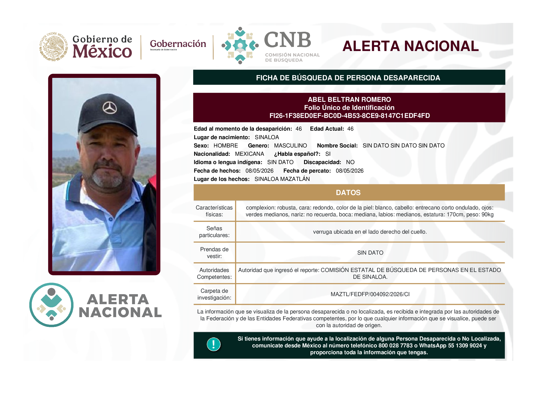ABEL BELTRAN ROMERO