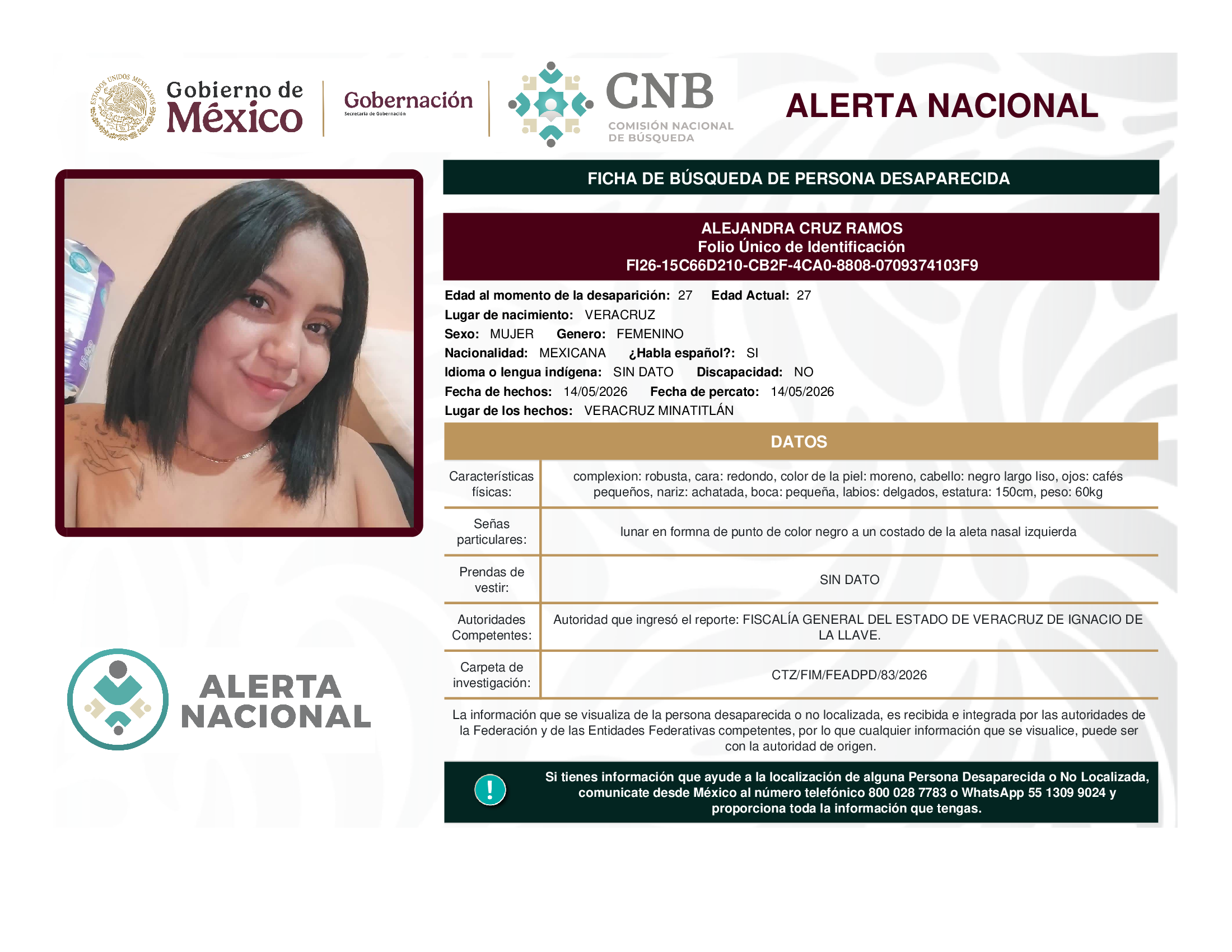 ALEJANDRA CRUZ RAMOS