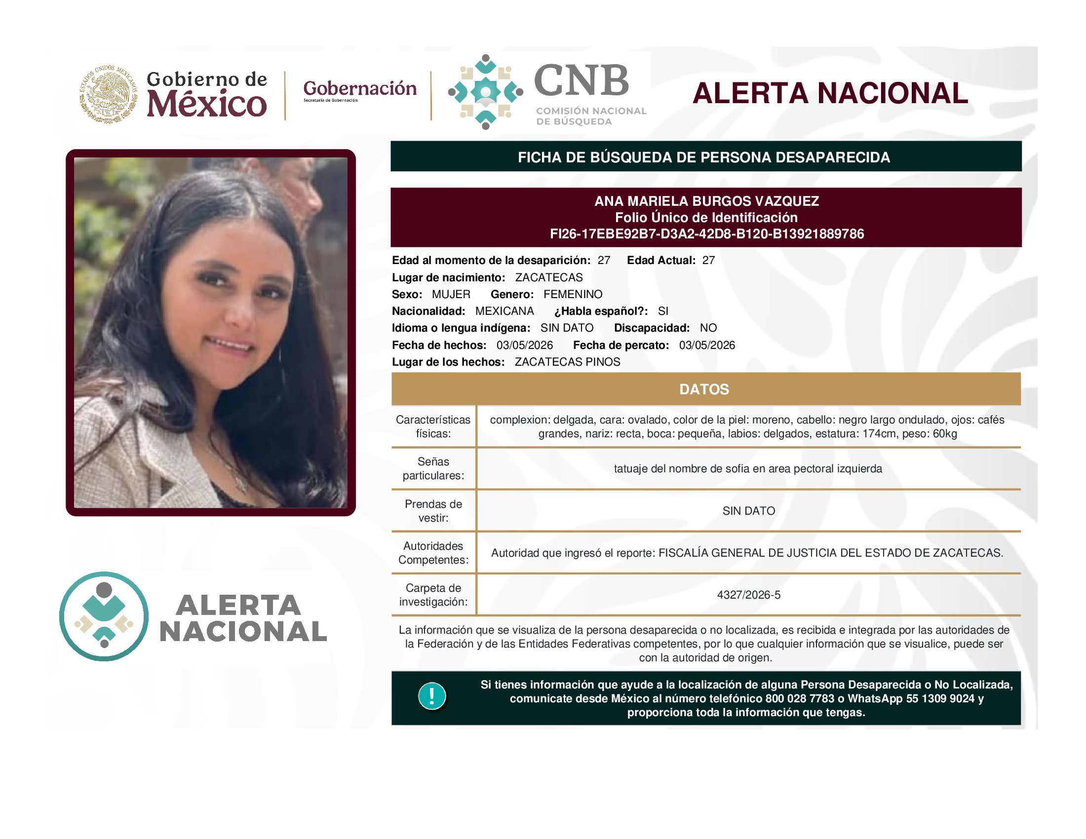 ANA MARIELA BURGOS VAZQUEZ