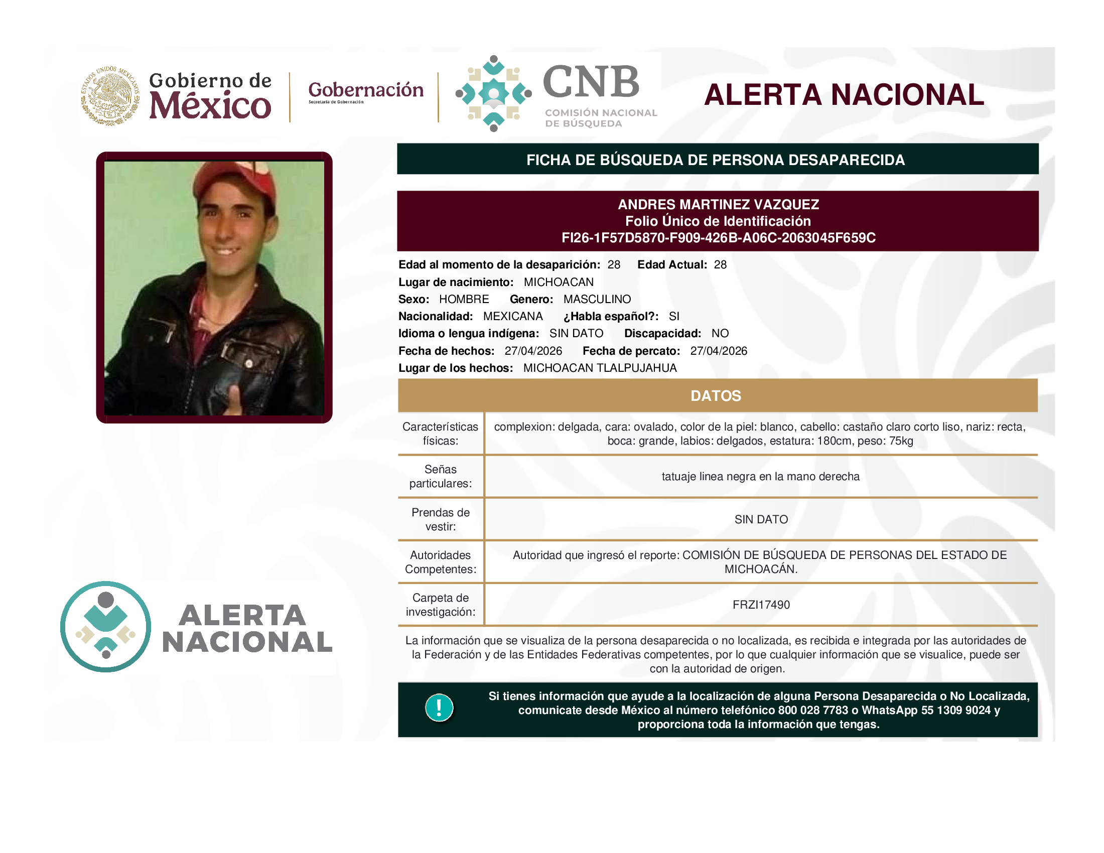 ANDRES MARTINEZ VAZQUEZ