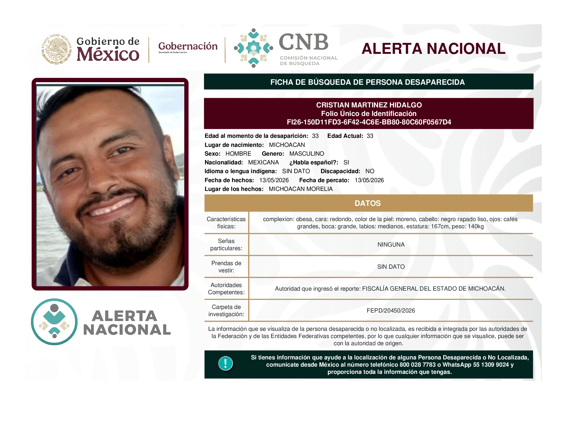 CRISTIAN MARTINEZ HIDALGO