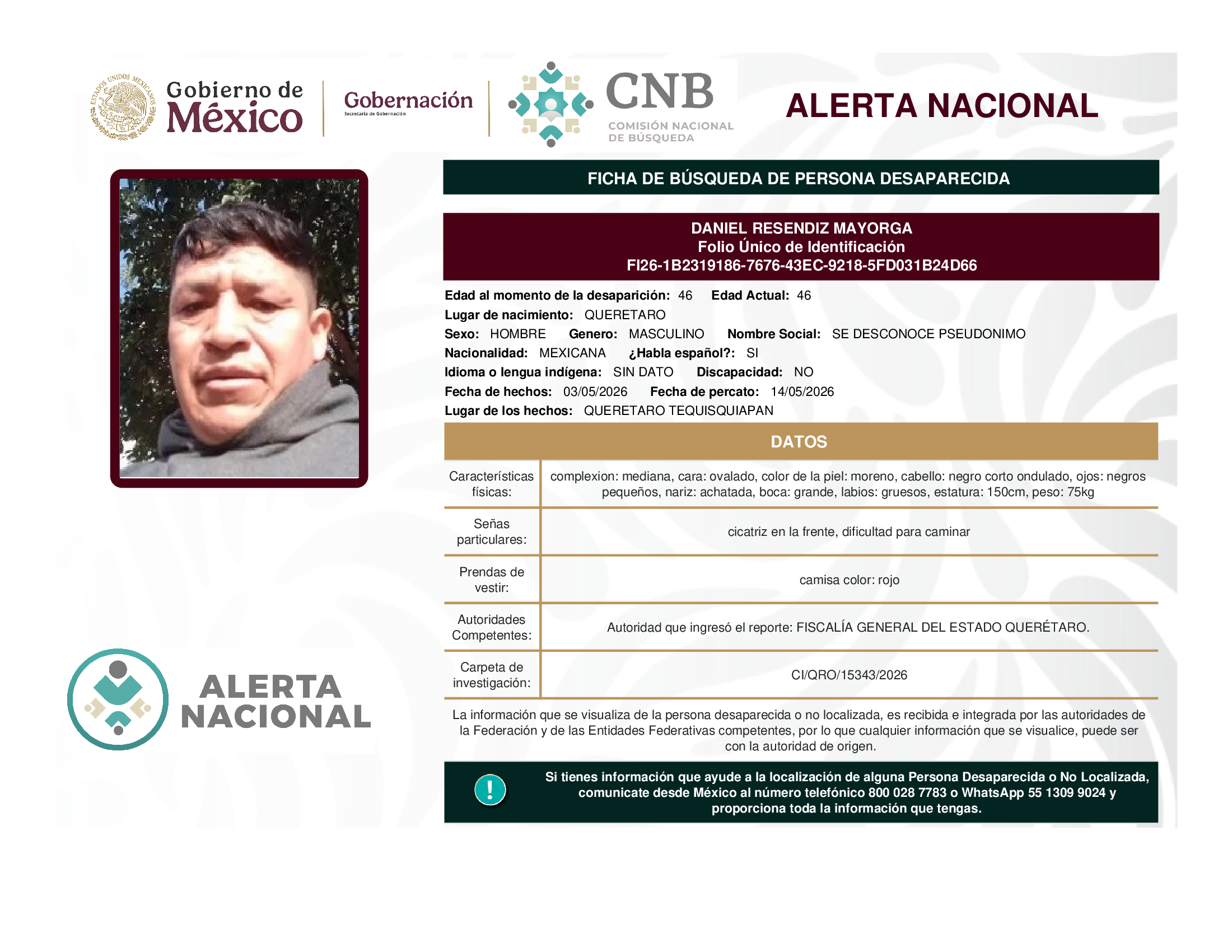 DANIEL RESENDIZ MAYORGA