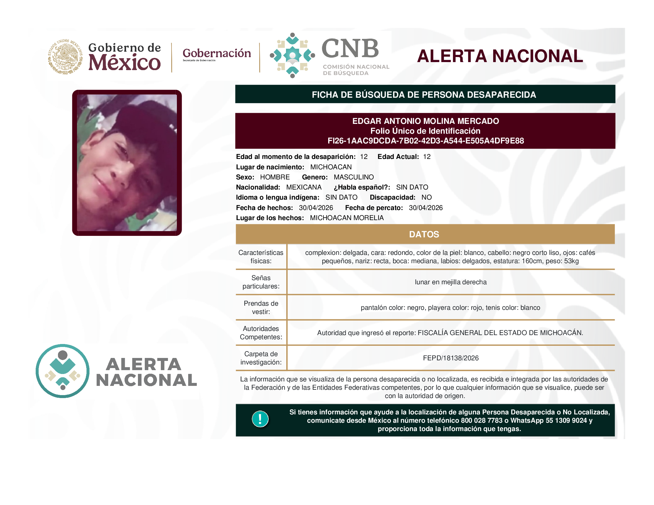 EDGAR ANTONIO MOLINA MERCADO