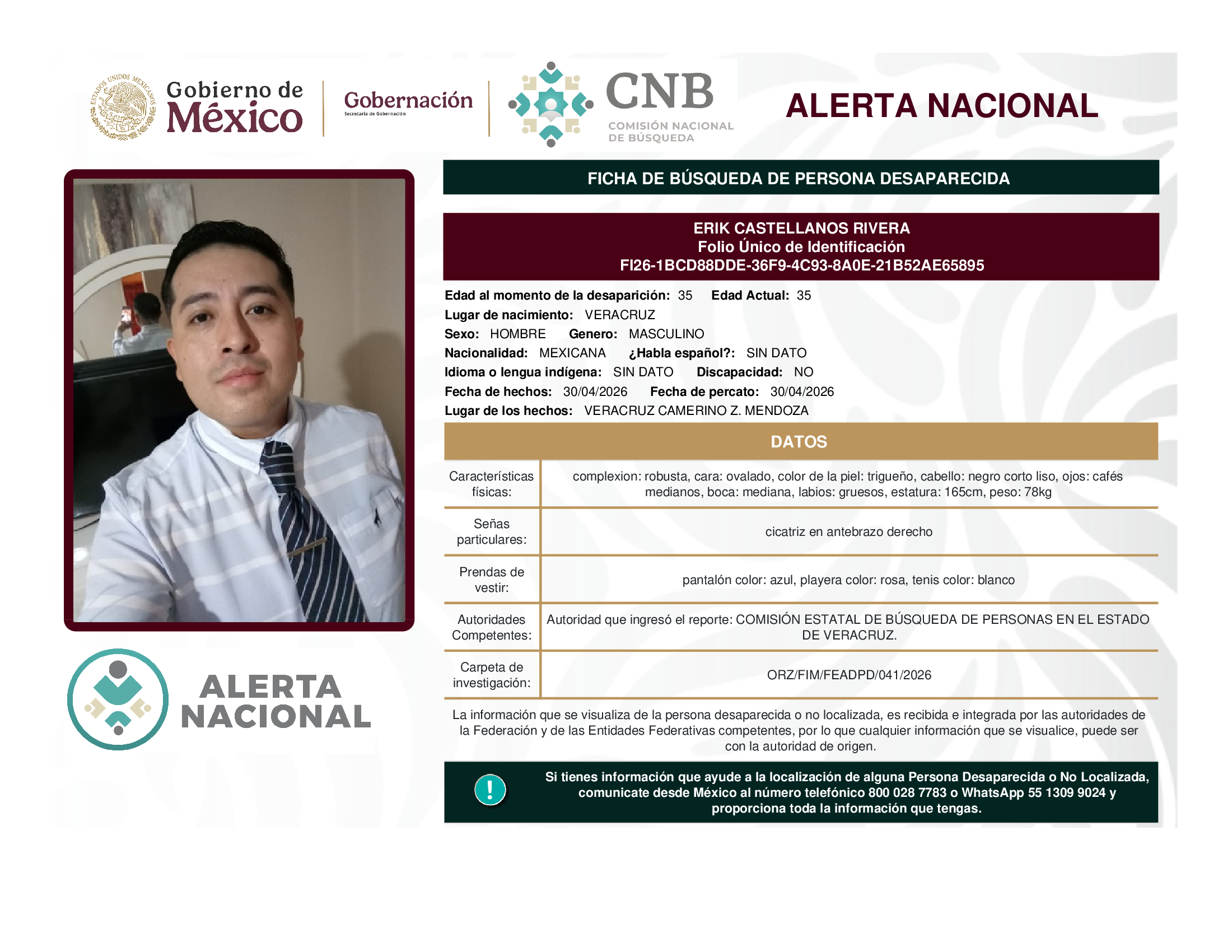 ERIK CASTELLANOS RIVERA