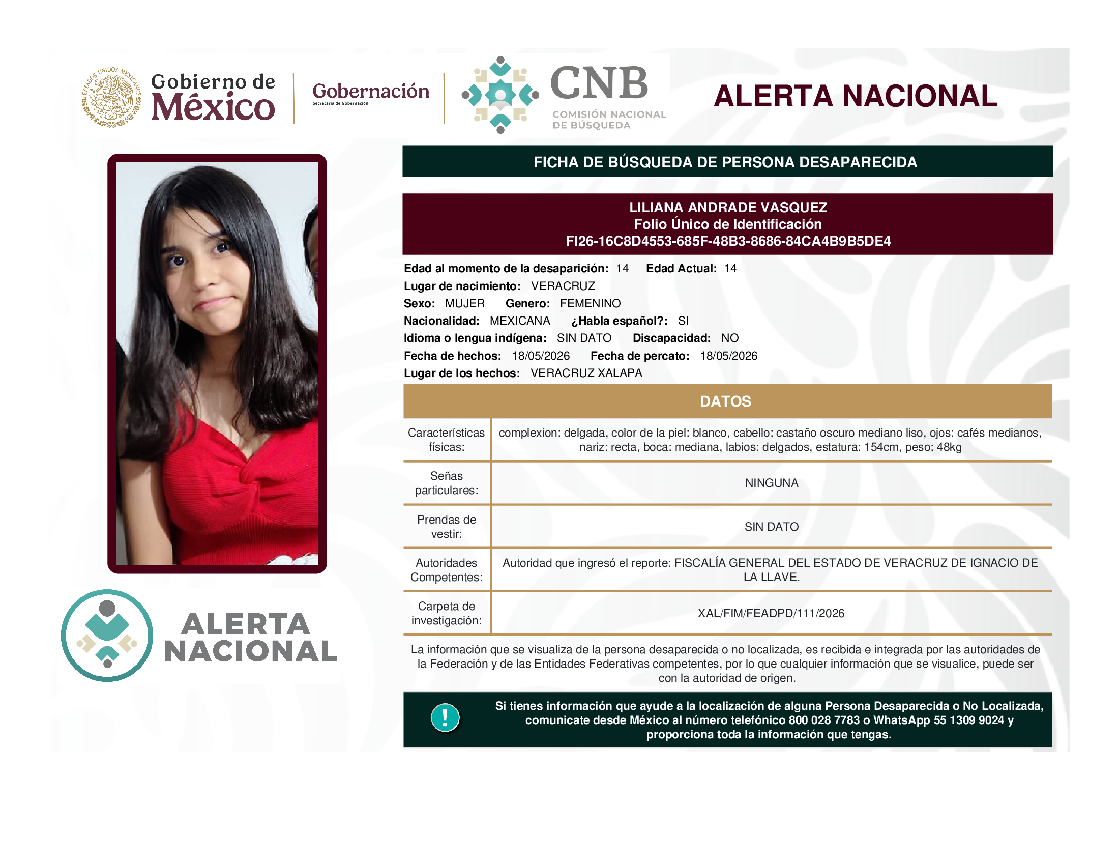 LILIANA ANDRADE VASQUEZ