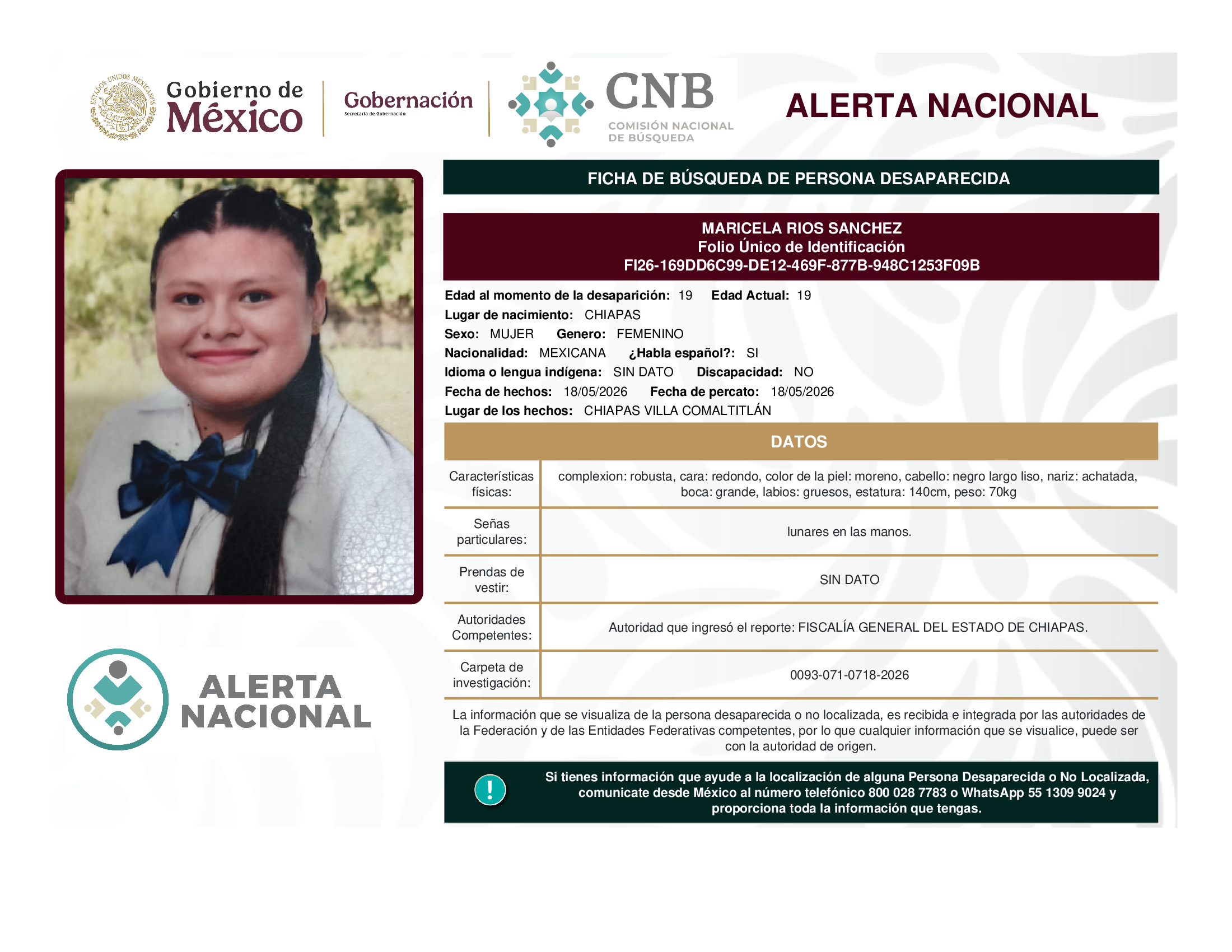 MARICELA RIOS SANCHEZ