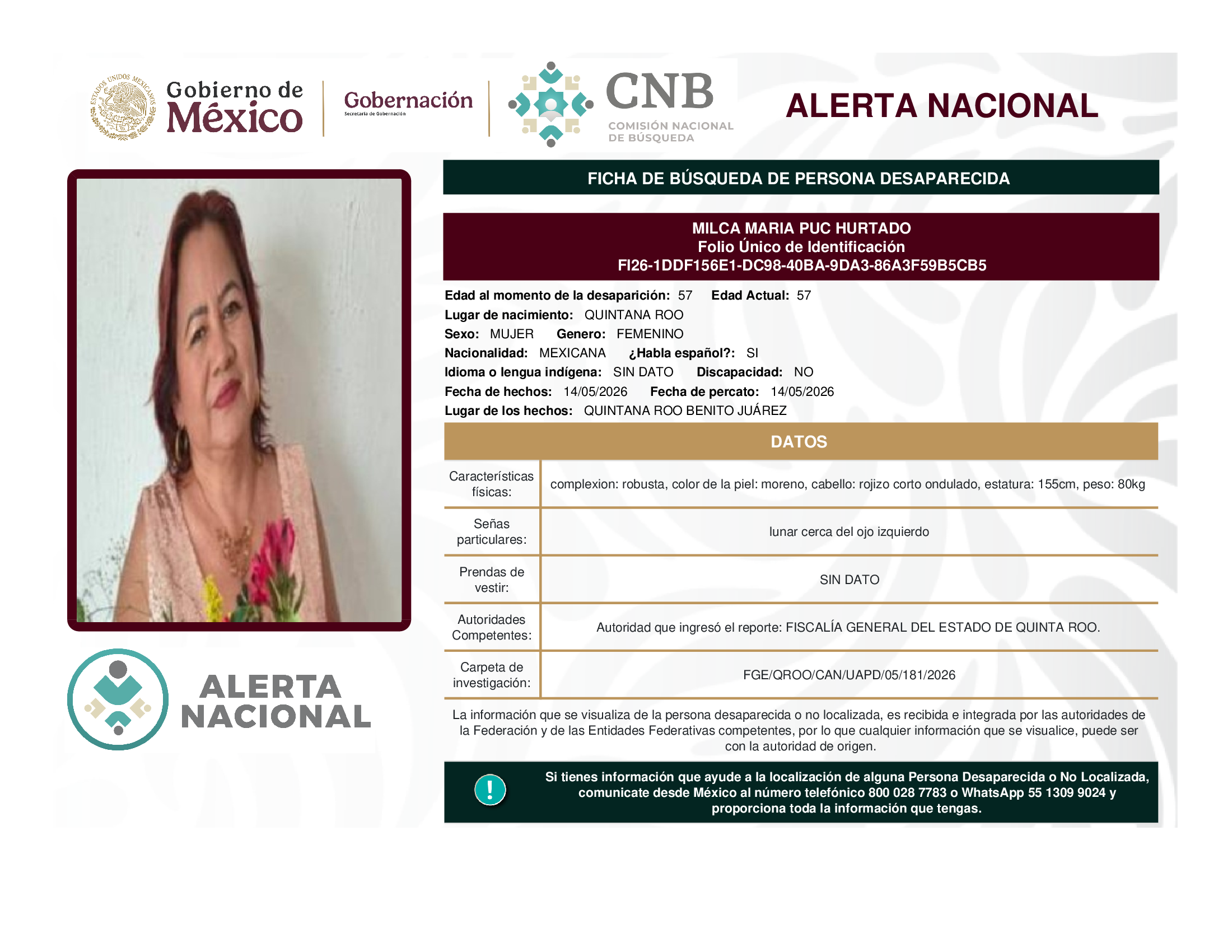 MILCA MARIA PUC HURTADO