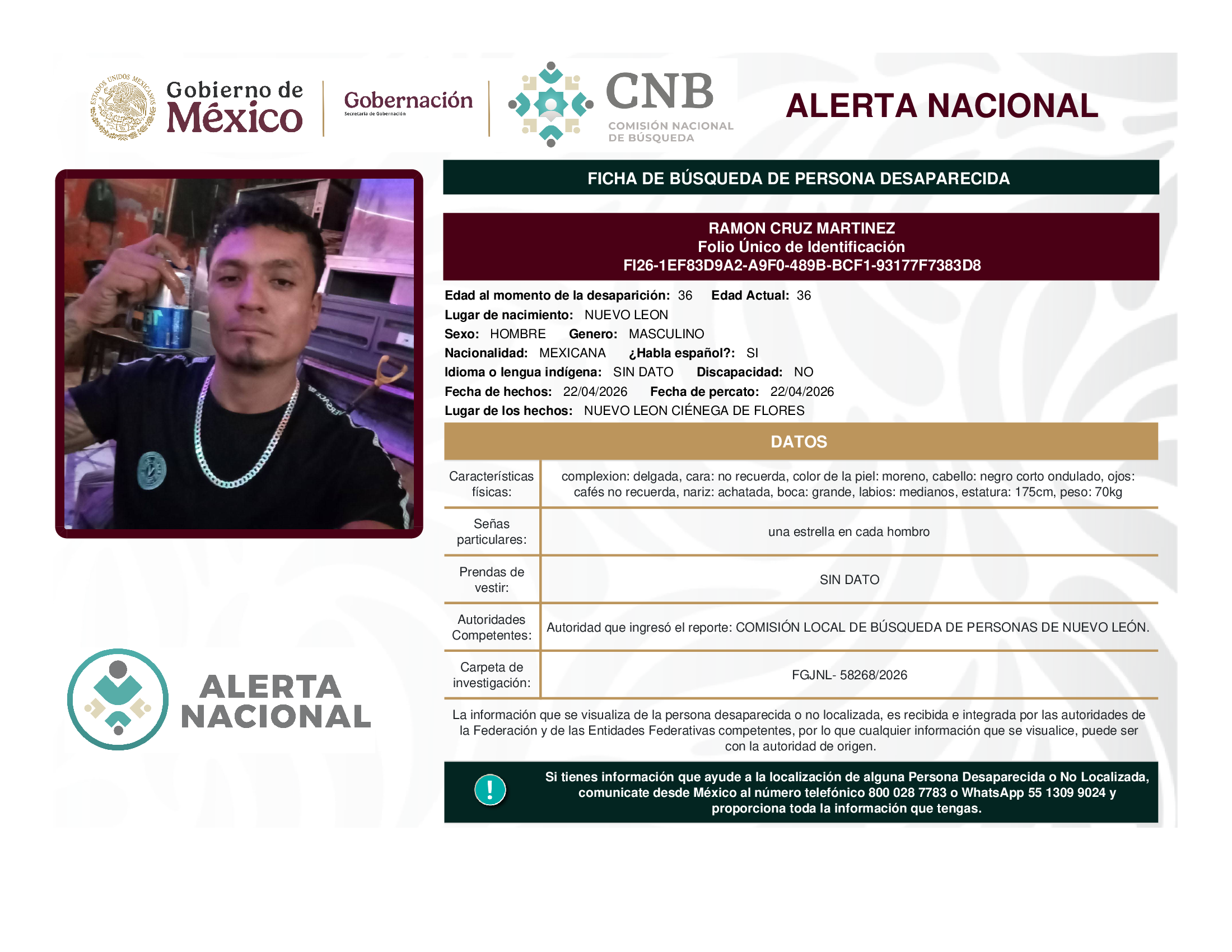 RAMON CRUZ MARTINEZ